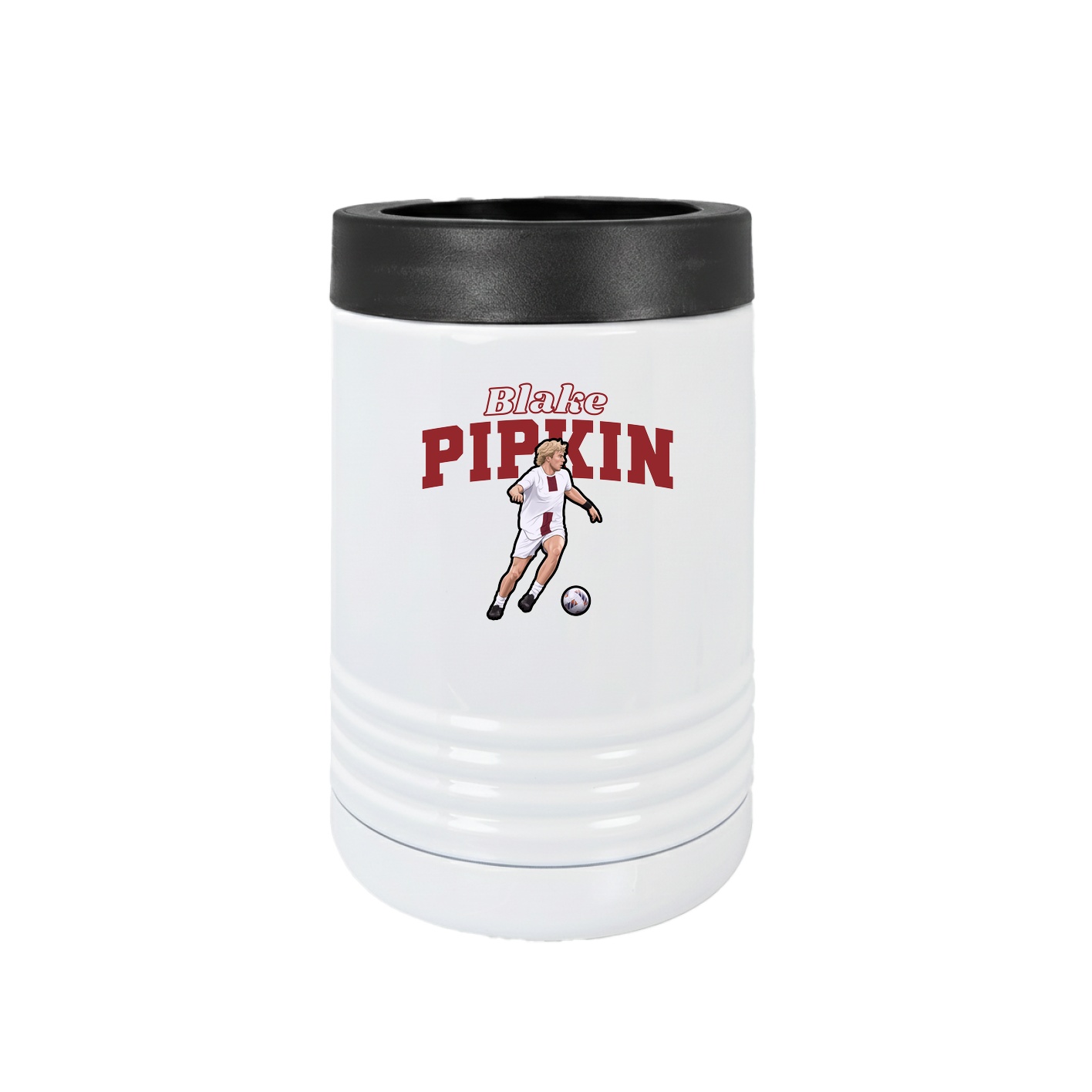 Beverage Holder — Name Arch in White