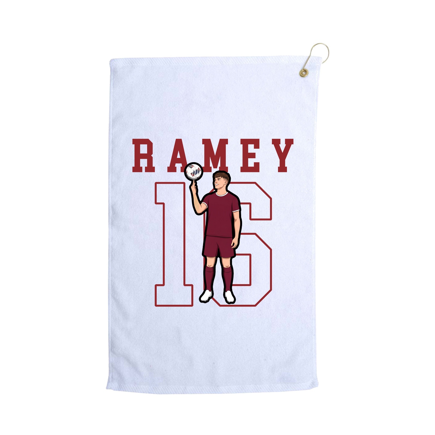Golf Towel — Shirsey in White