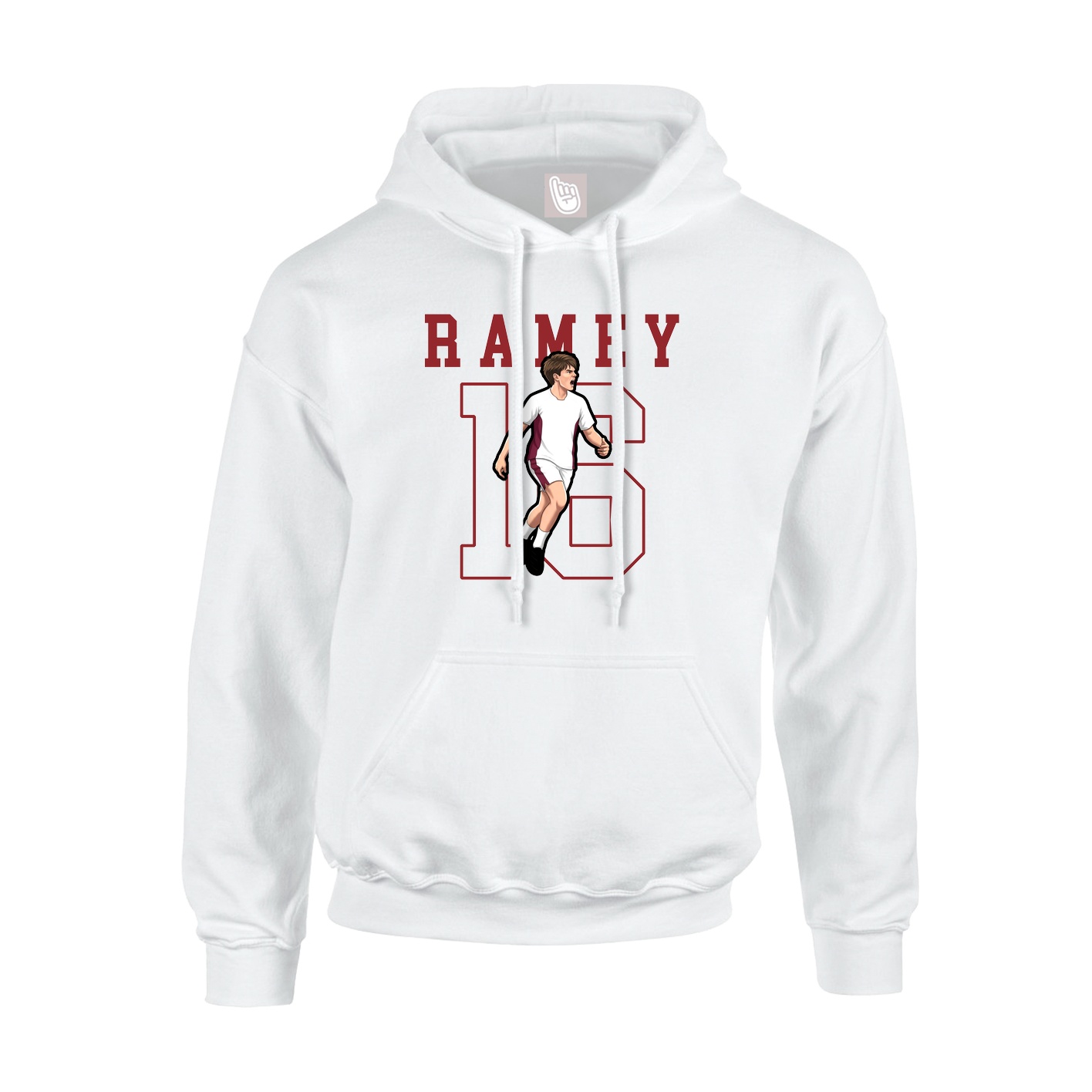 Youth Hoodie — Shirsey in White