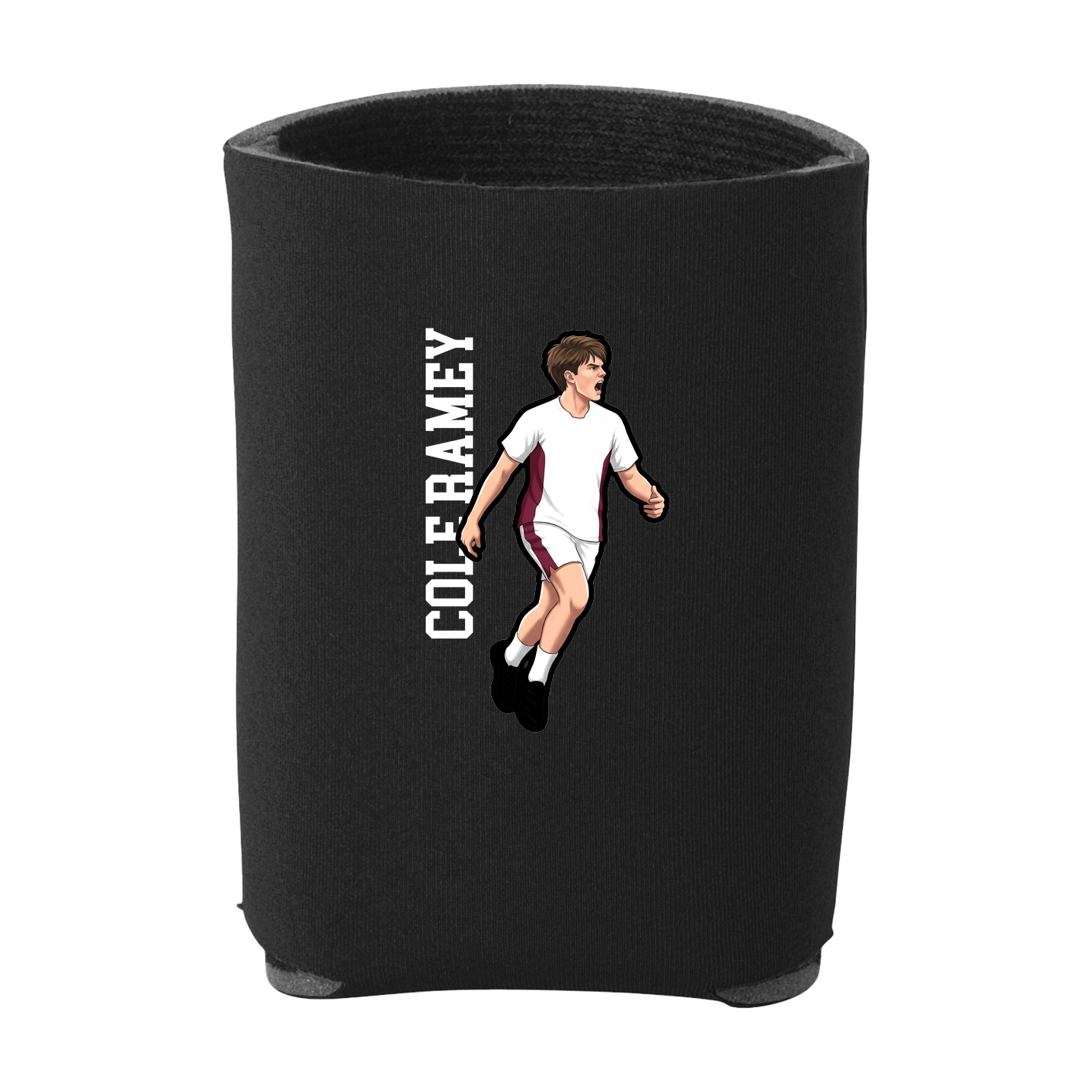 Can Holder — Name Vertical in Black