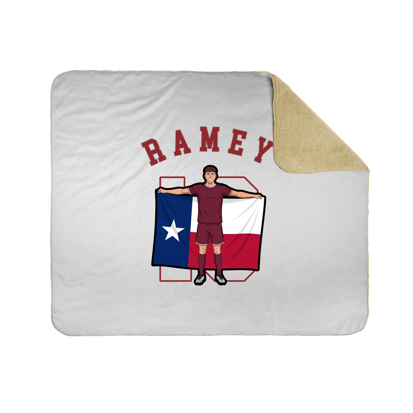 Throw Blanket — Shirsey Arch in White
