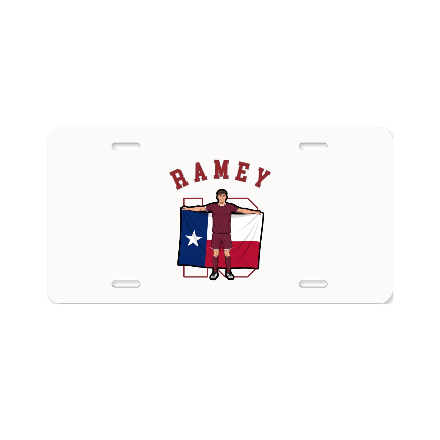 License Plate — Shirsey Arch in Classic