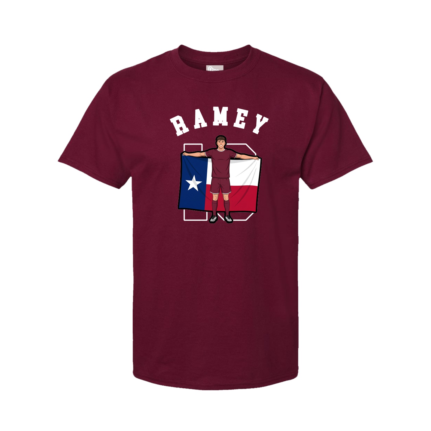 Youth Tee — Shirsey Arch in Cardinal