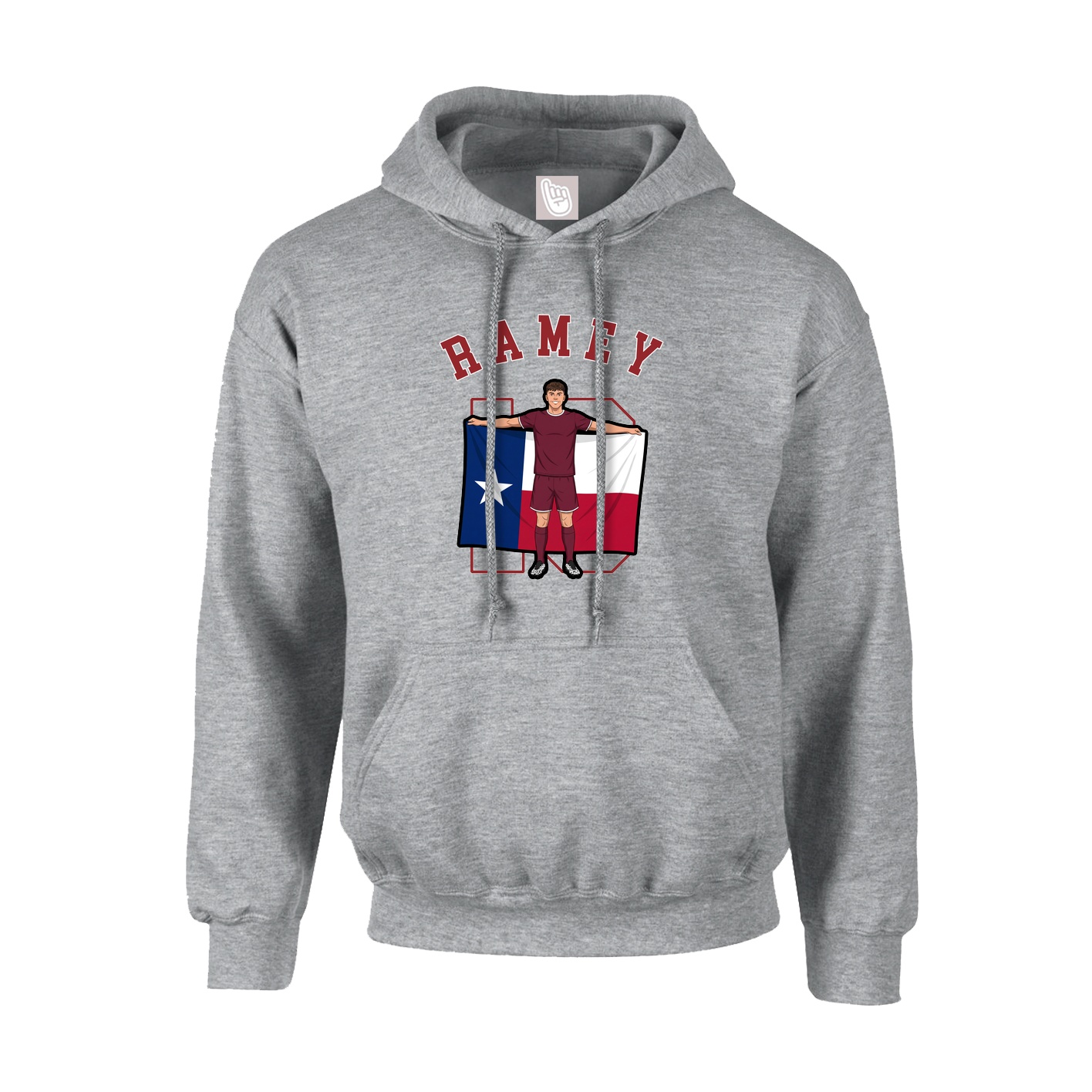Hoodie — Shirsey Arch in Grey
