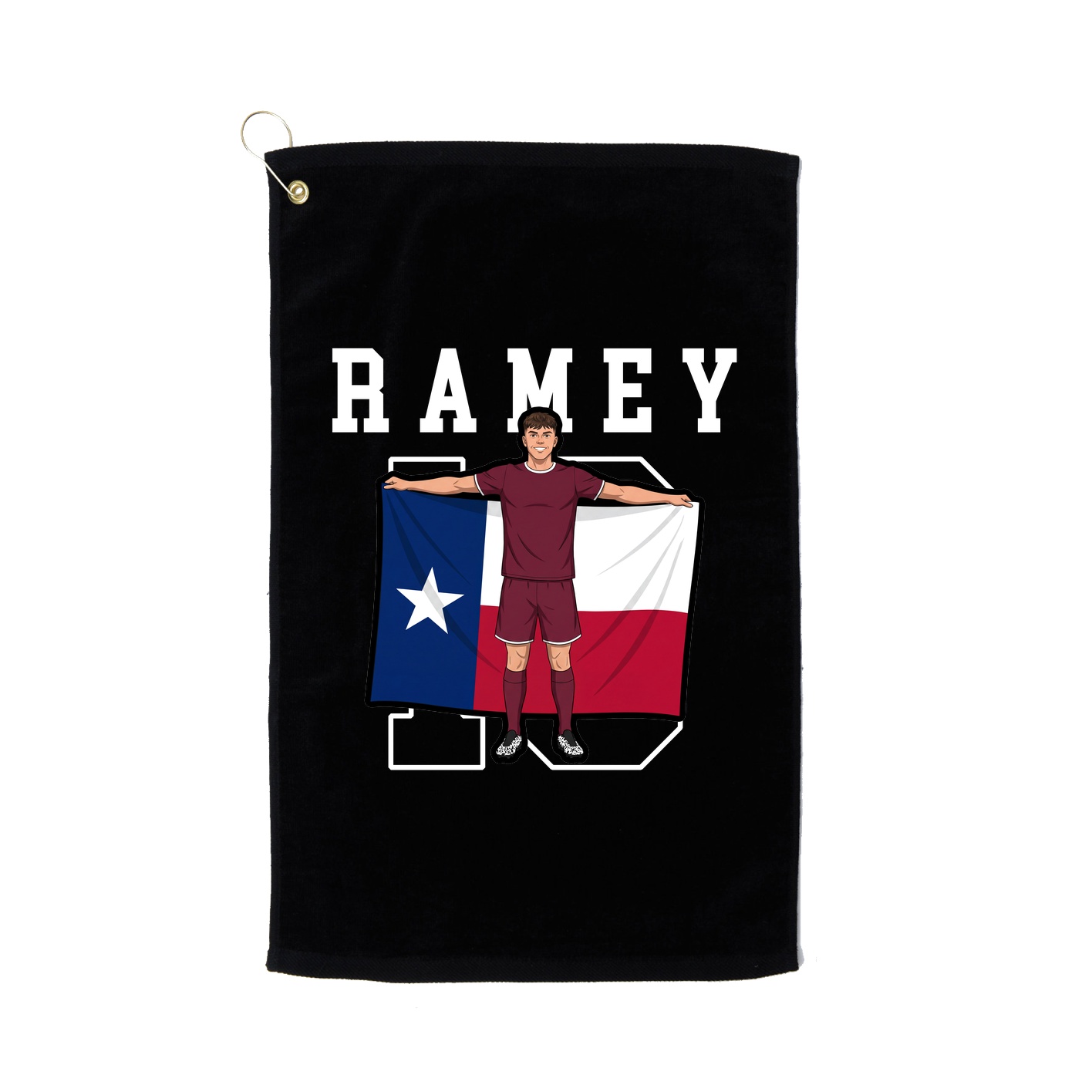 Golf Towel — Shirsey in Black