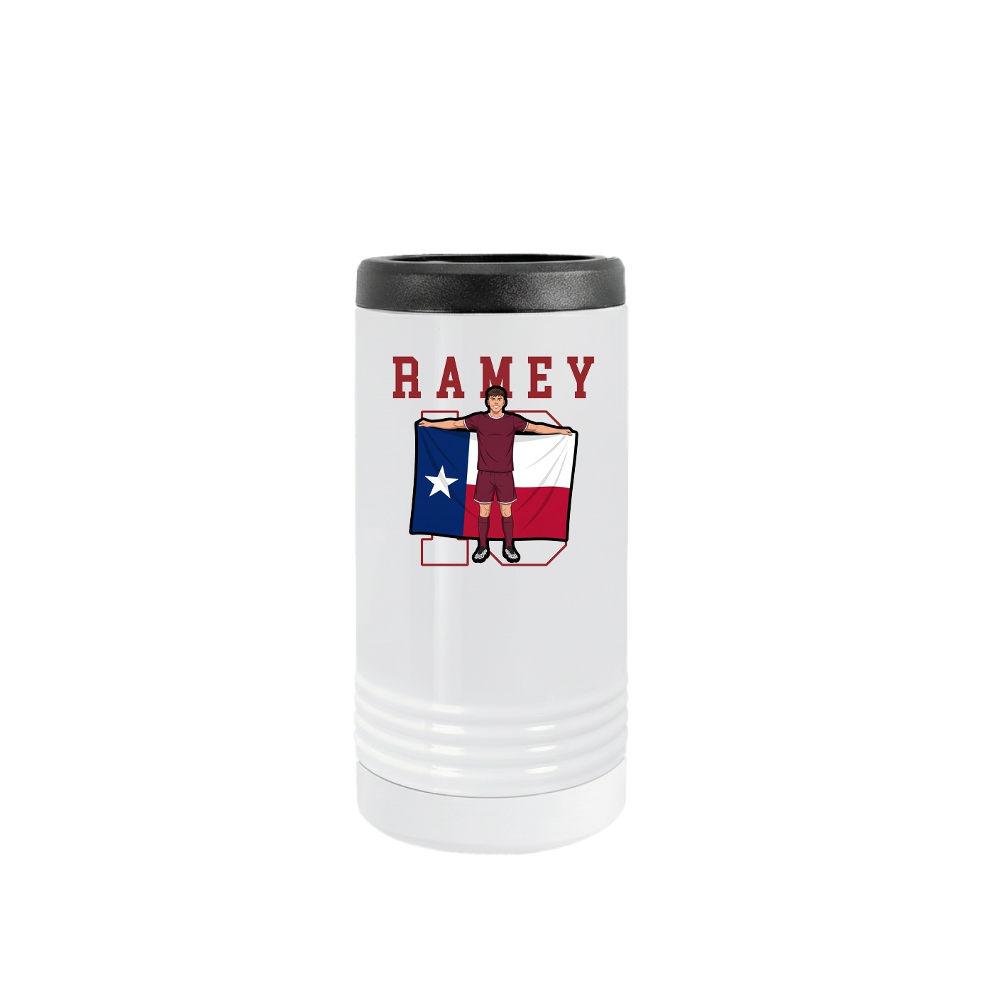 Slim Beverage Holder — Shirsey in White