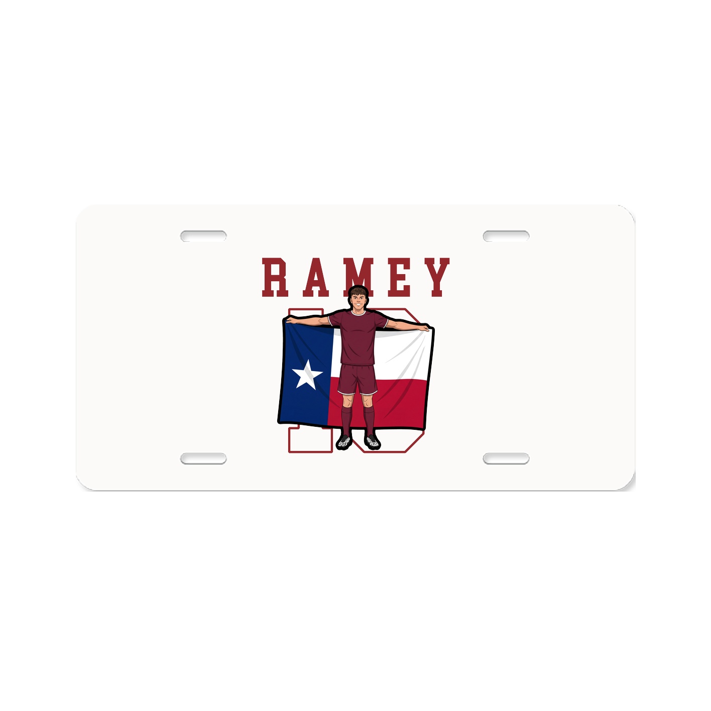 License Plate — Shirsey in Classic