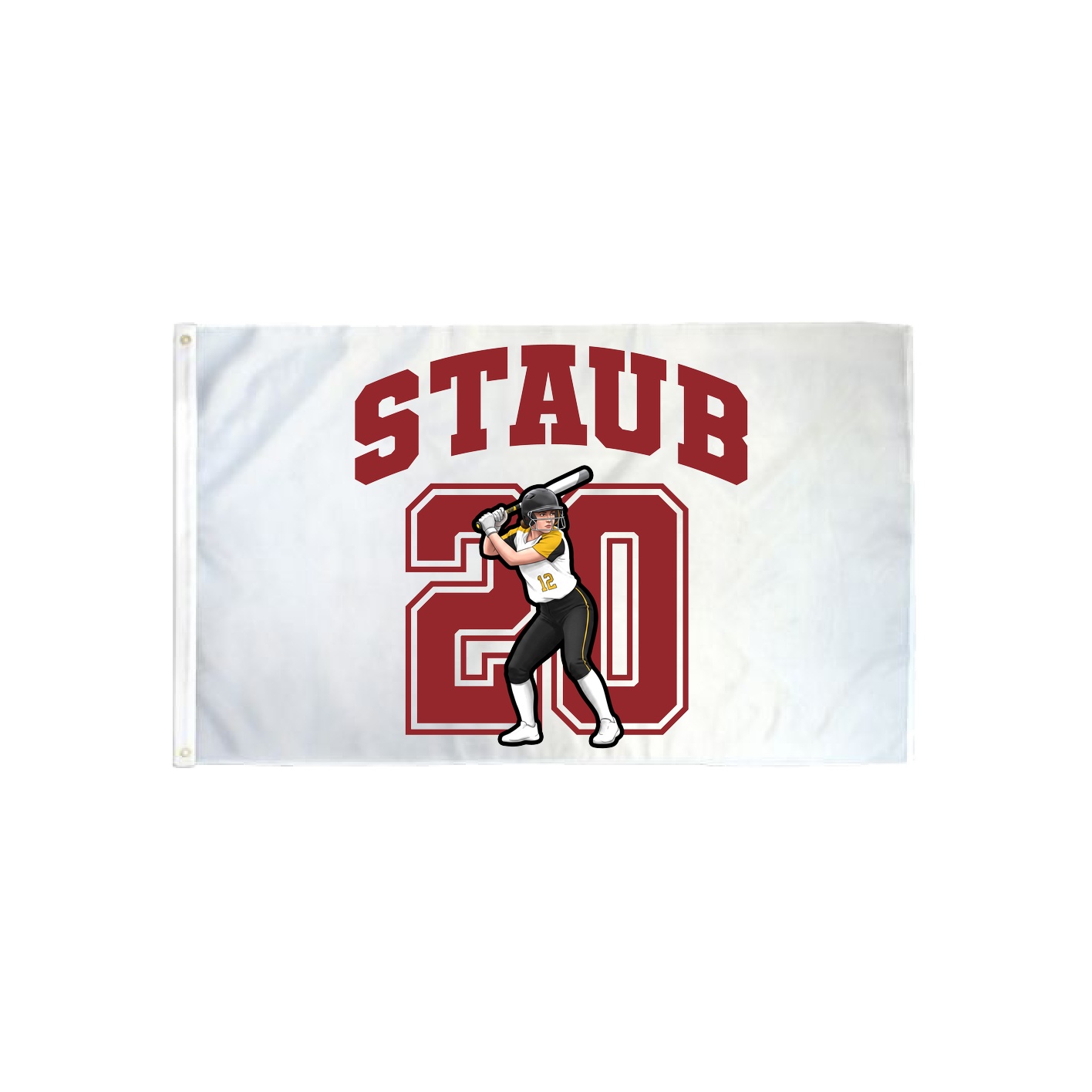 3x5 Flag — Number in Classic