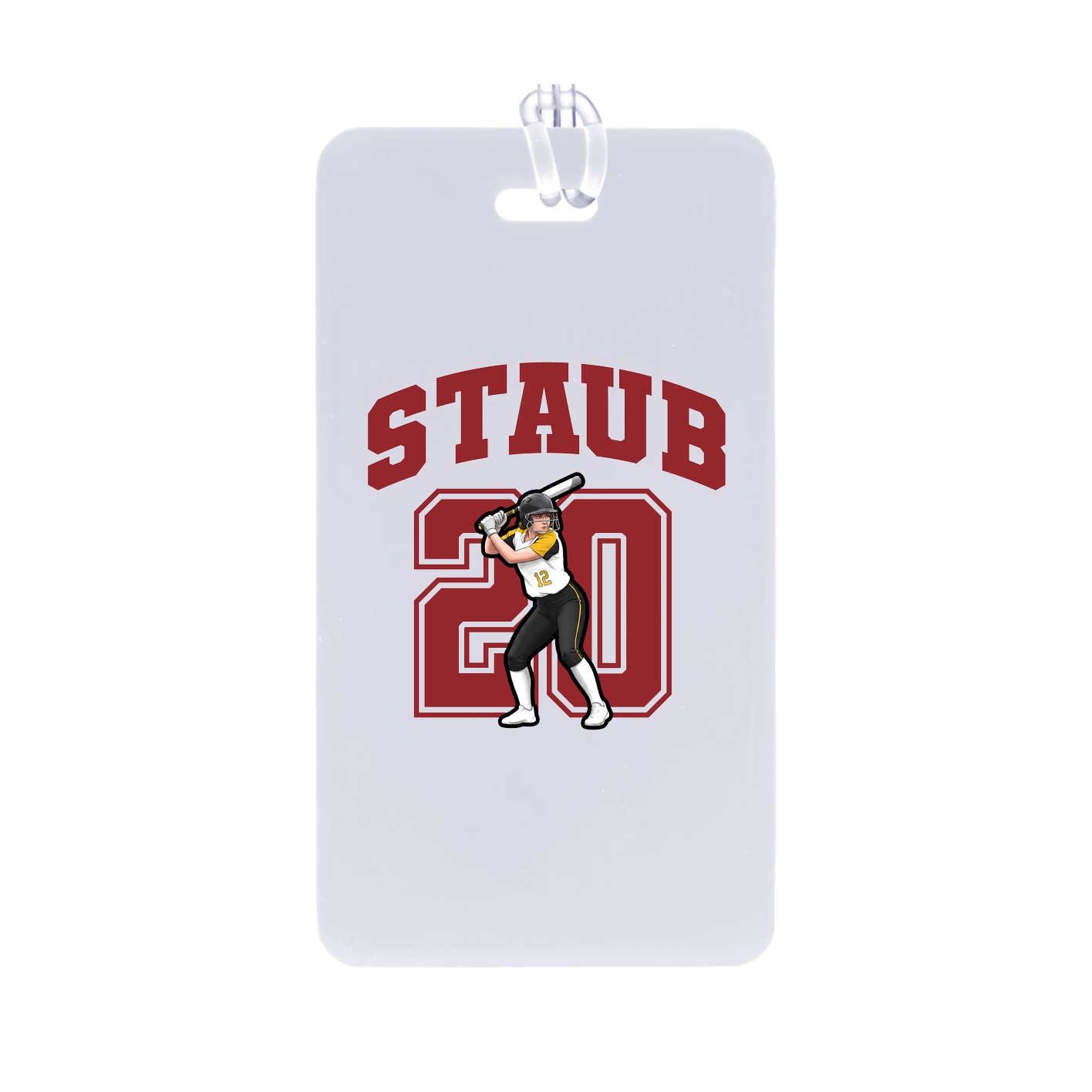 Bag Tag — Number in Classic