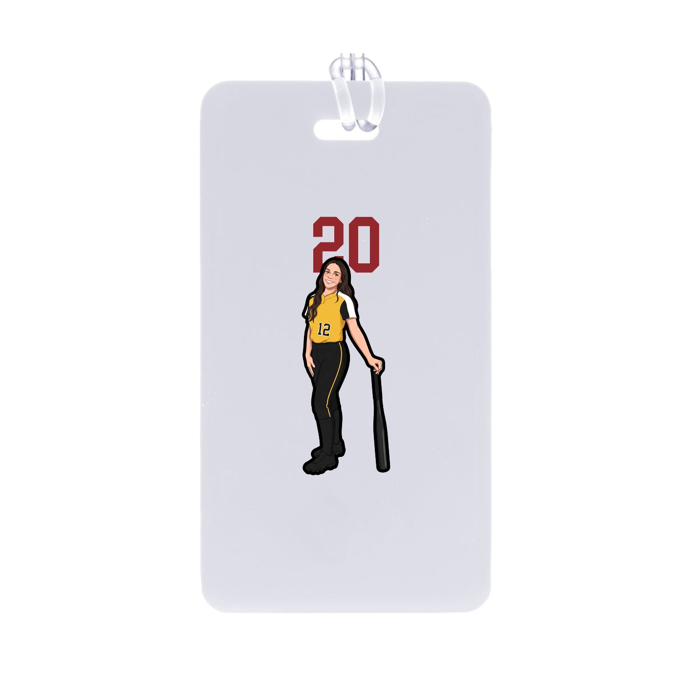 Bag Tag — Number Top in Classic
