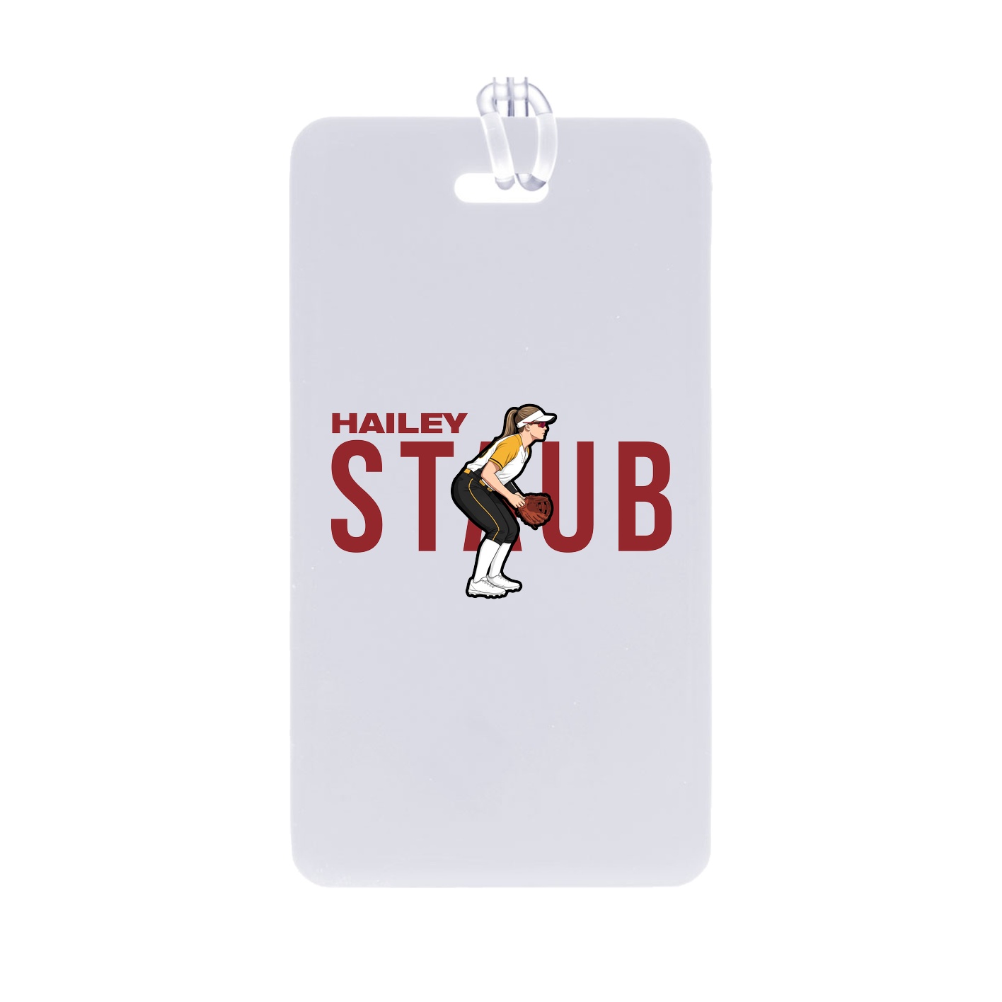 Bag Tag — Player Name in Classic