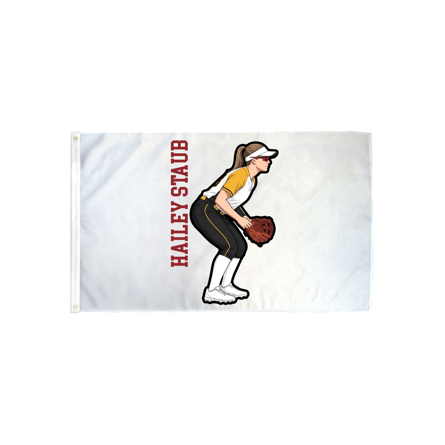 3x5 Flag — Name Vertical in Classic