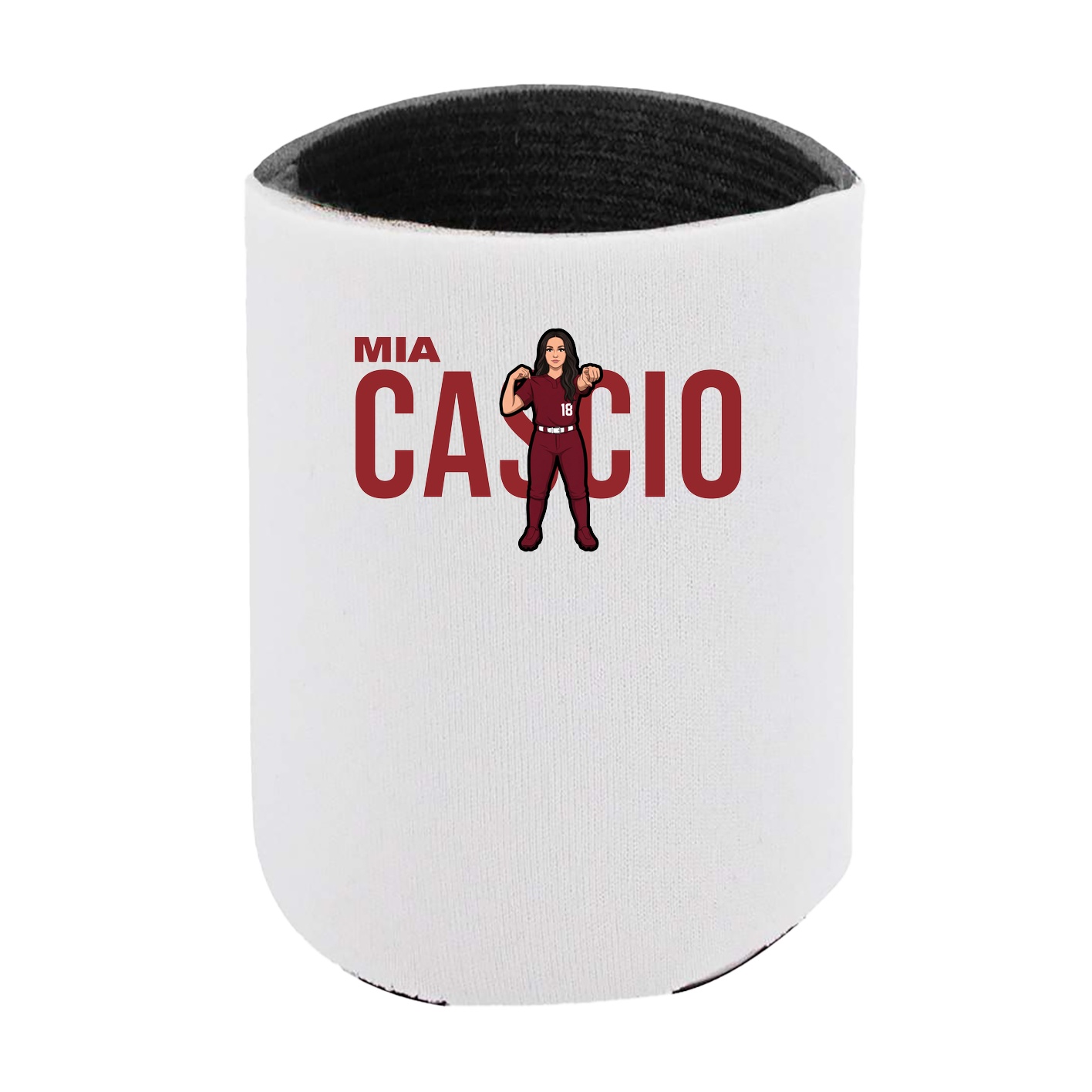 Can Holder — Player Name in White