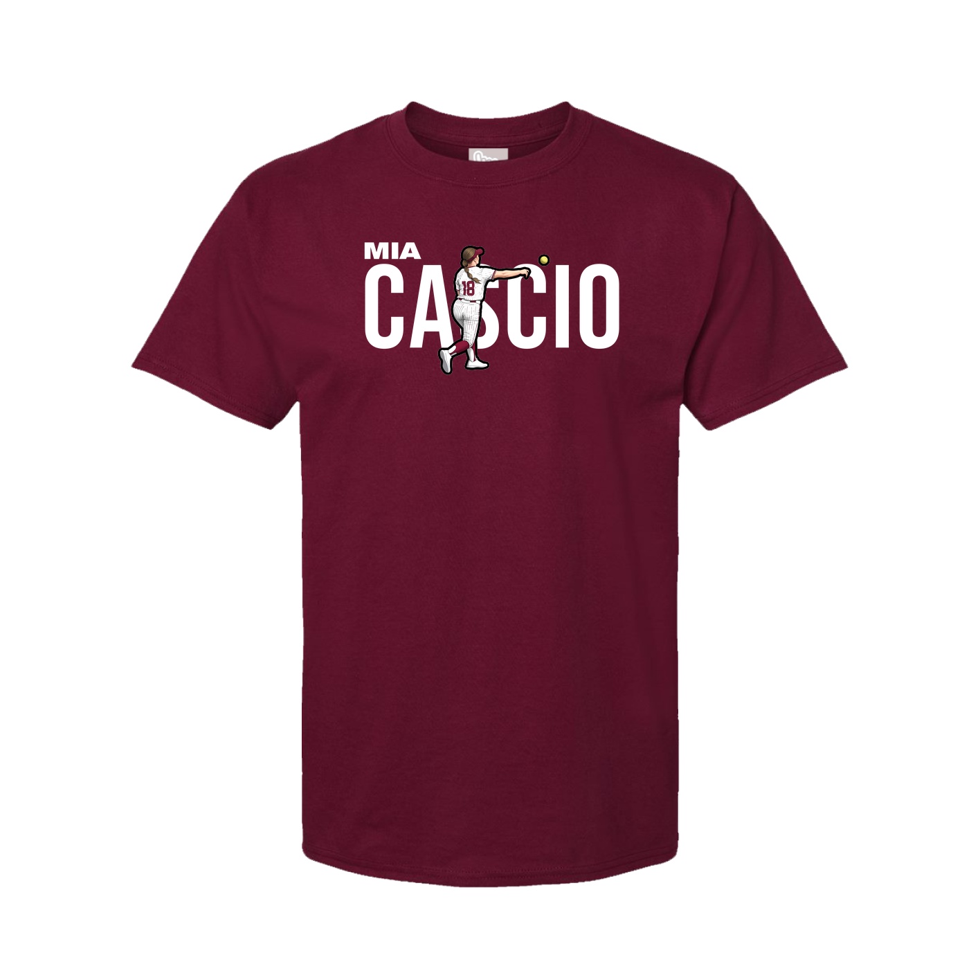 Tee — Player Name in Cardinal