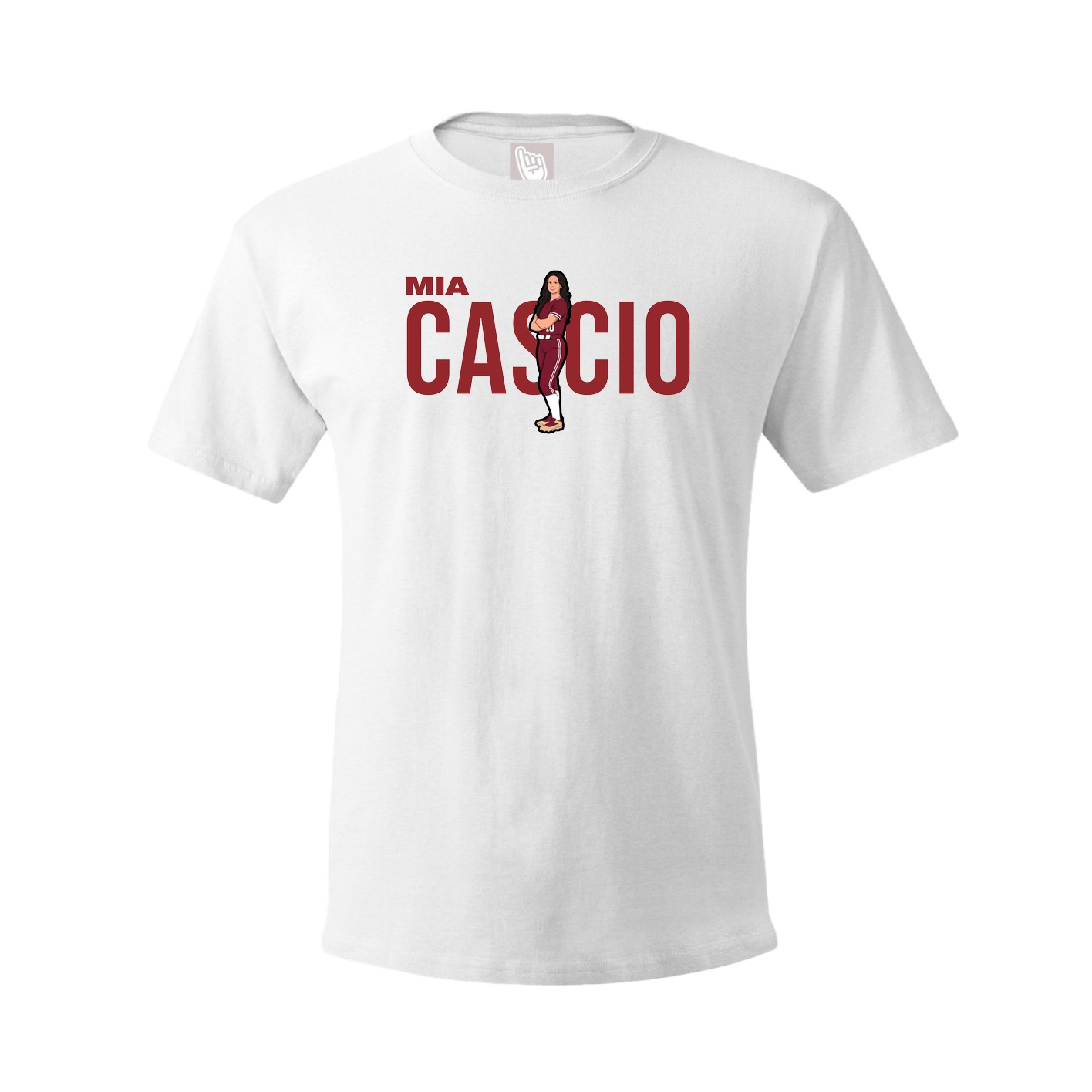 Youth Tee — Player Name in White