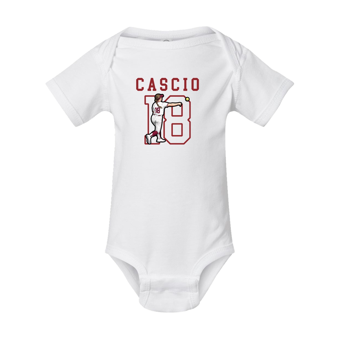 Baby Onesie — Shirsey in White