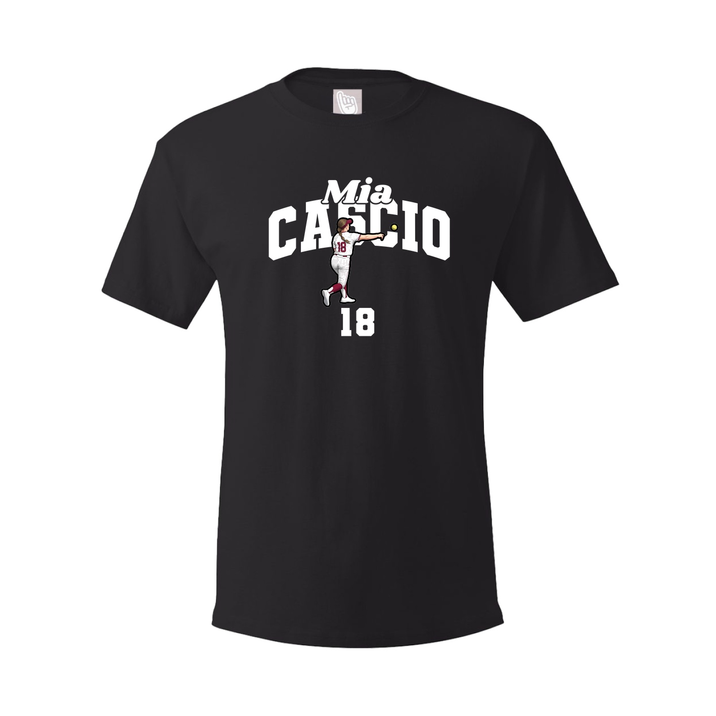 Youth Tee — Signature Arch in Black