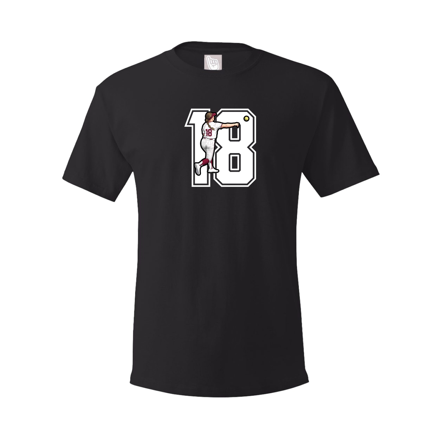 Tee — Number in Black