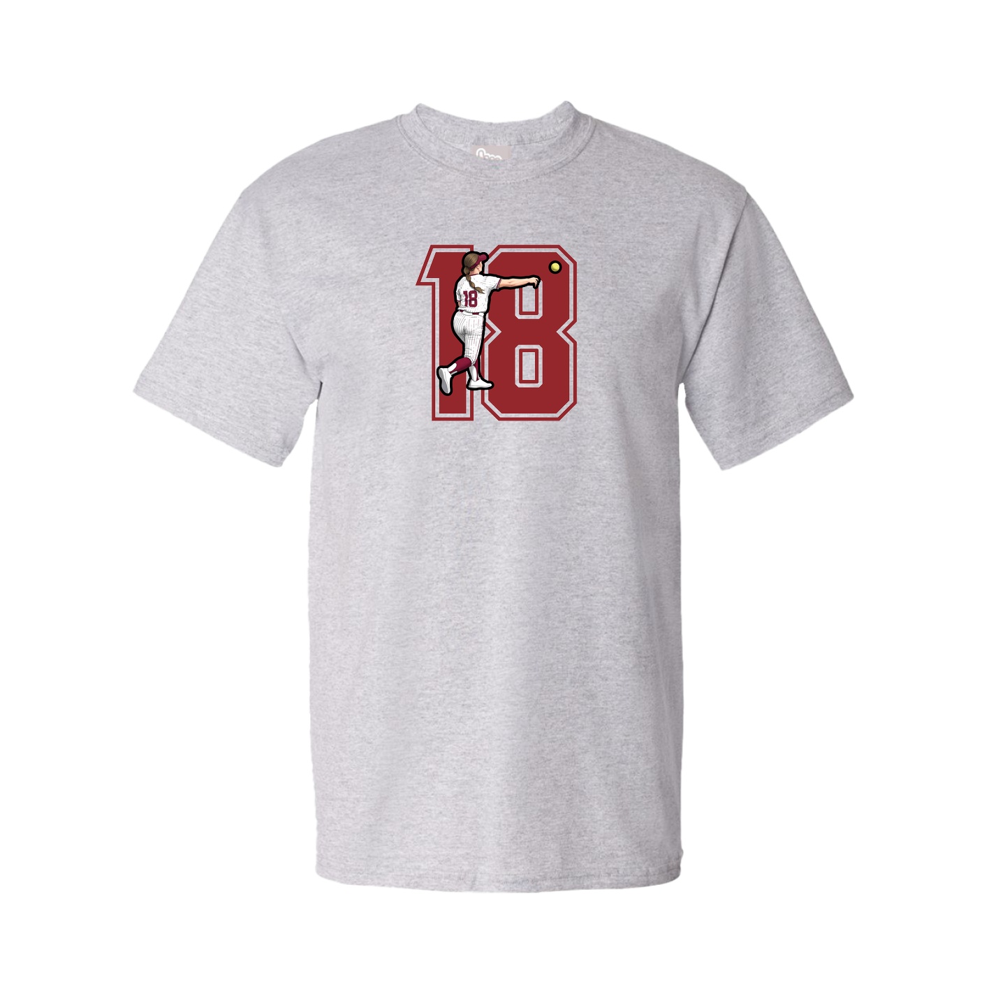 Tee — Number in Grey