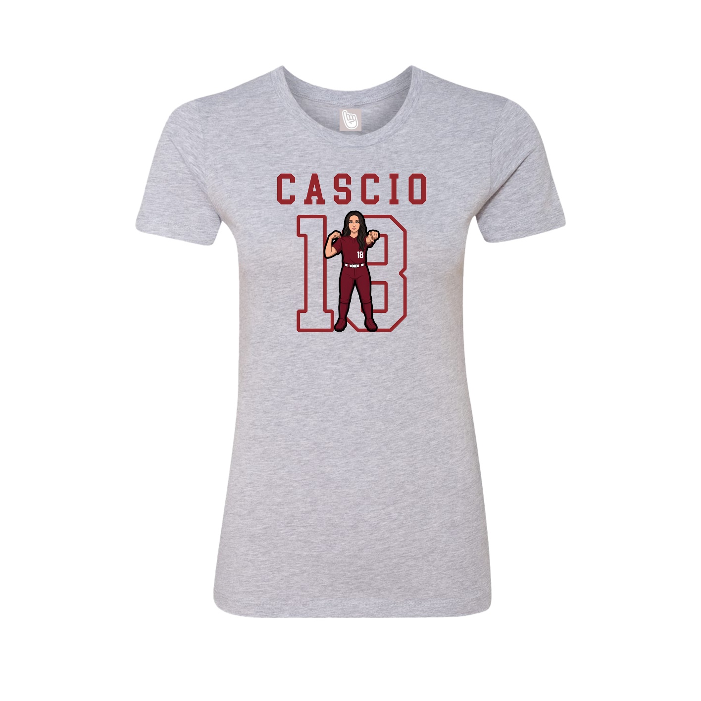 Womens Tee — Shirsey in Grey