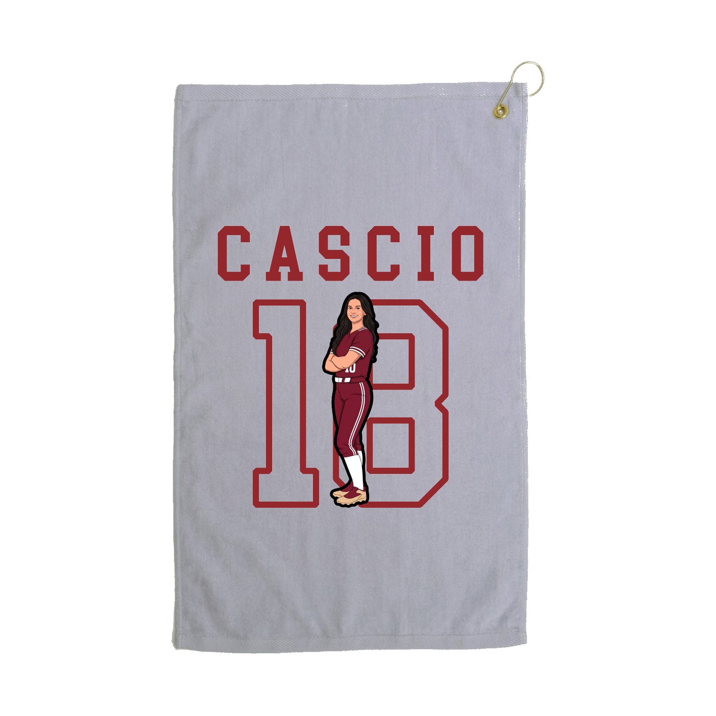 Golf Towel — Shirsey in Grey