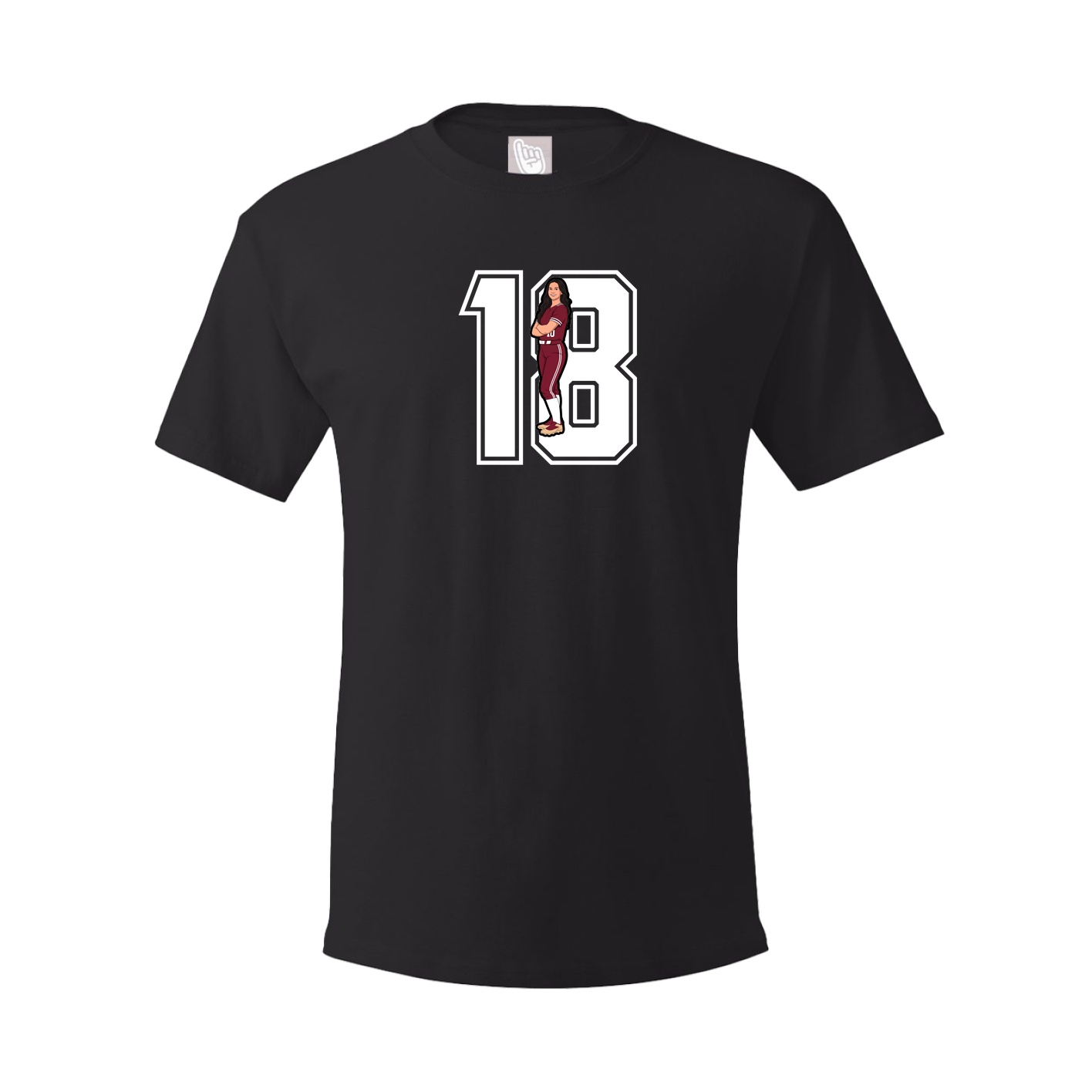 Tee — Number in Black