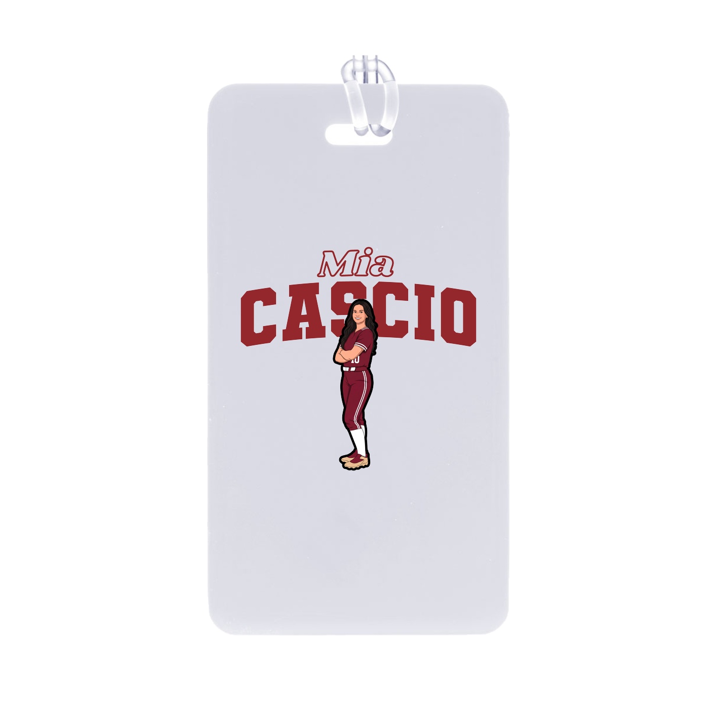 Bag Tag — Name Arch in Classic