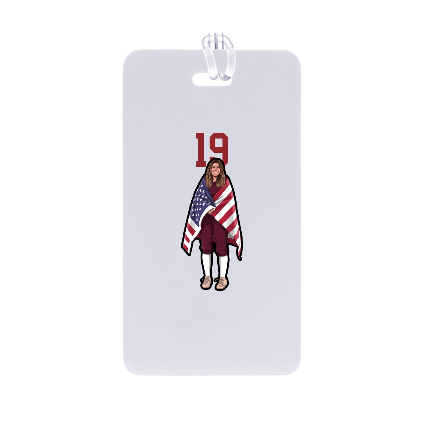 Bag Tag — Number Top in Classic