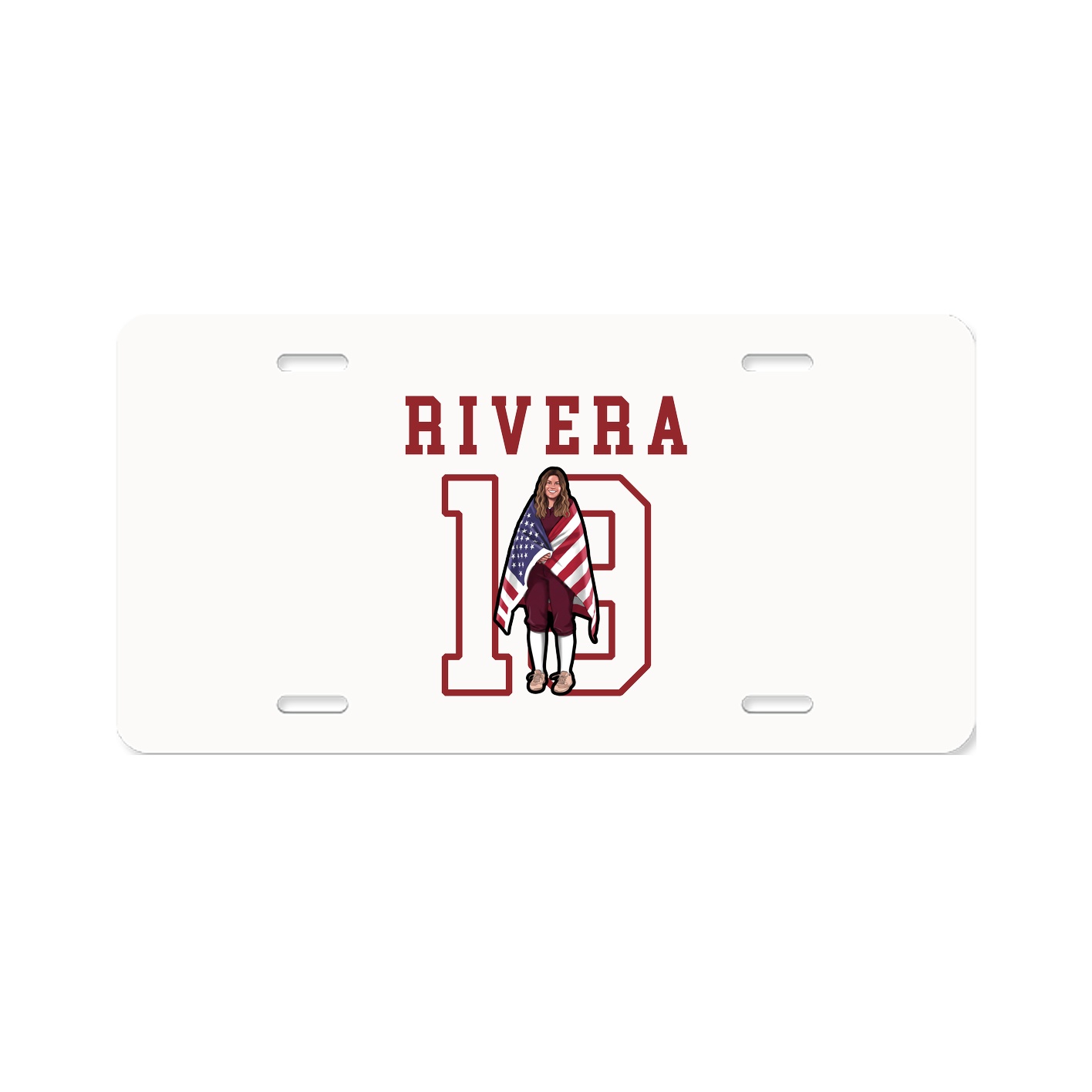 License Plate — Shirsey in Classic
