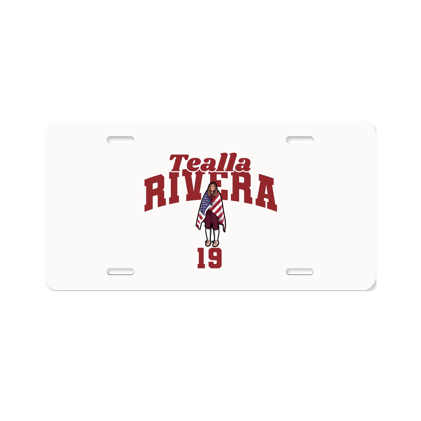License Plate — Signature Arch in Classic