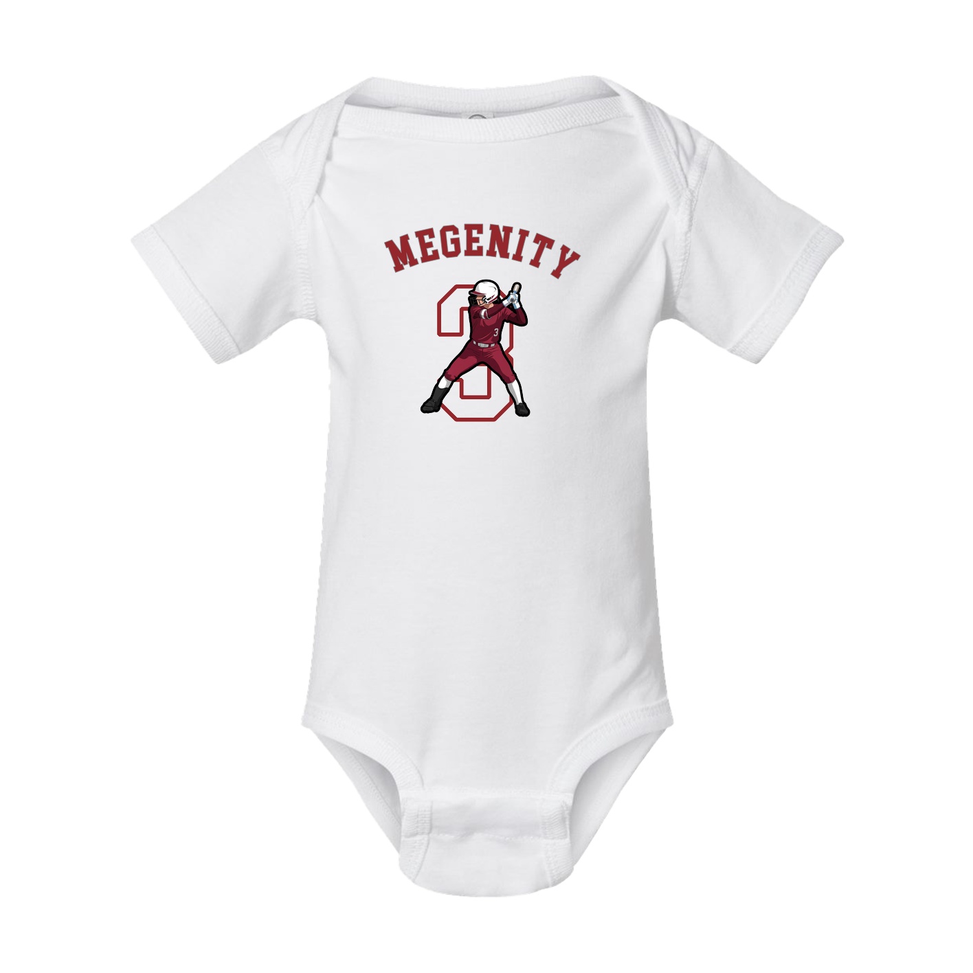 Baby Onesie — Shirsey Arch in White