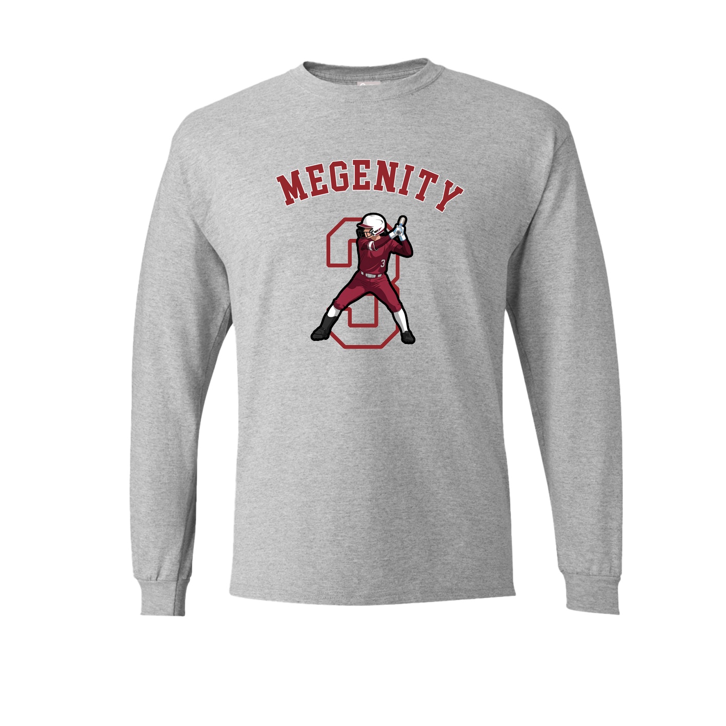 Long Sleeve Tee — Shirsey Arch in Grey