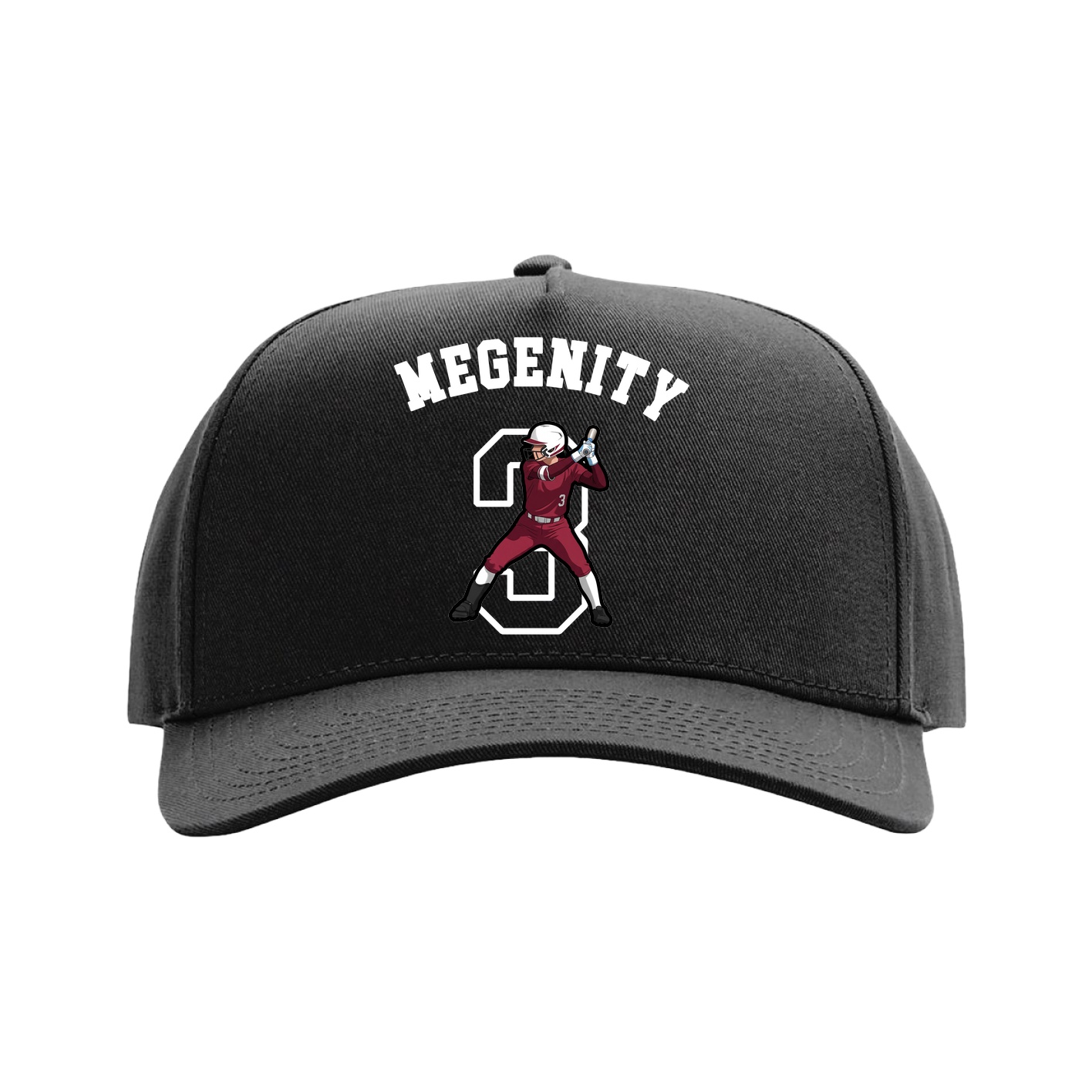 Full Fabric Five-Panel Champ Cap