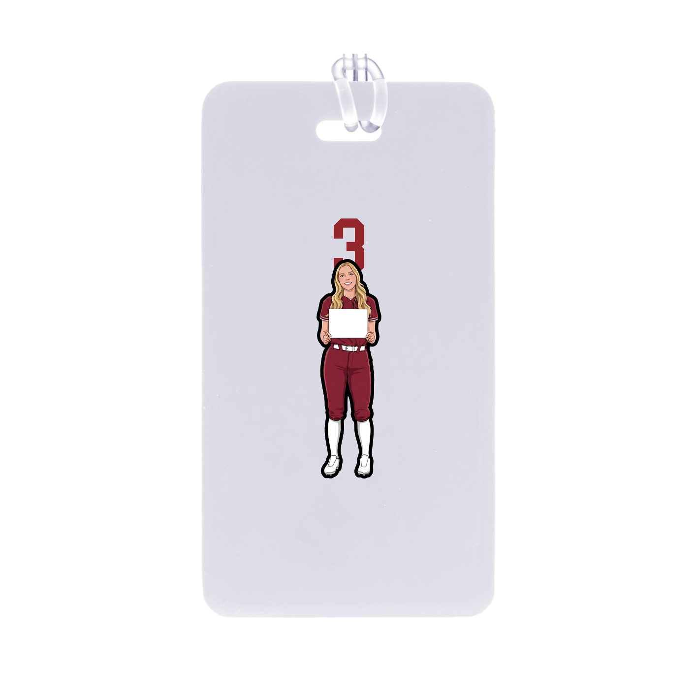 Bag Tag — Number Top in Classic