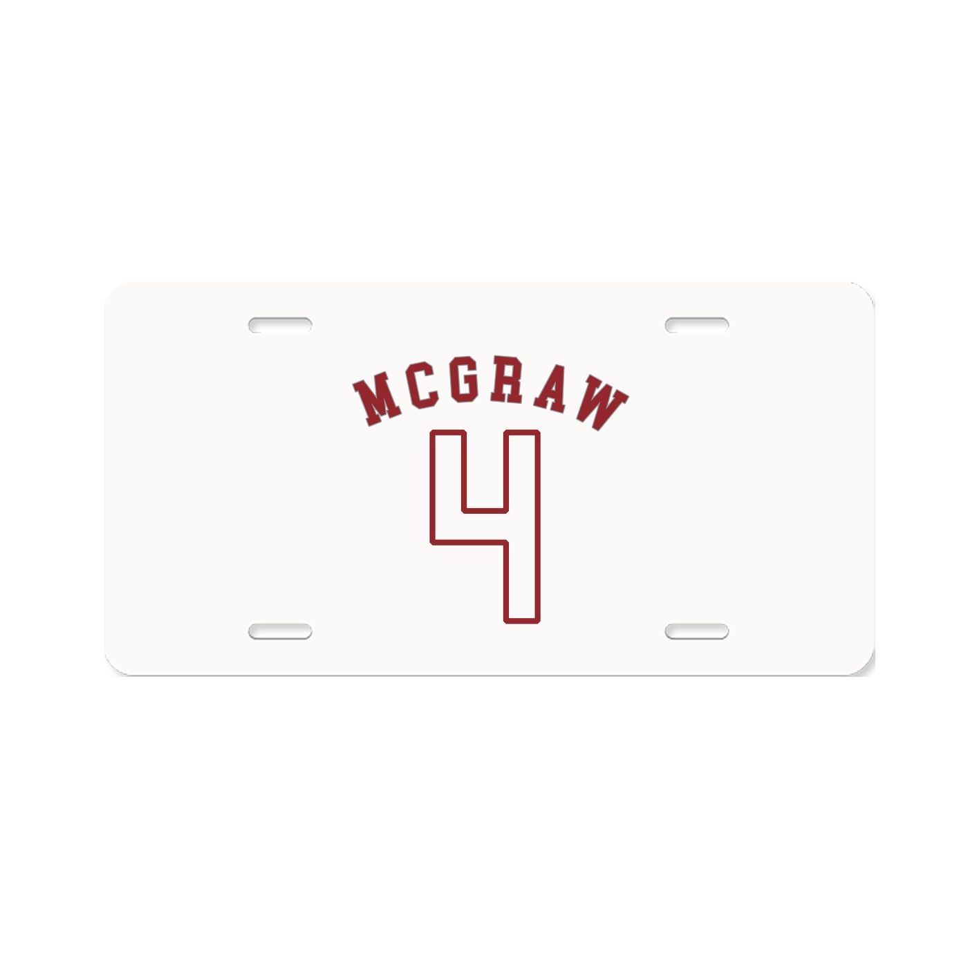 License Plate — Shirsey Arch in Classic