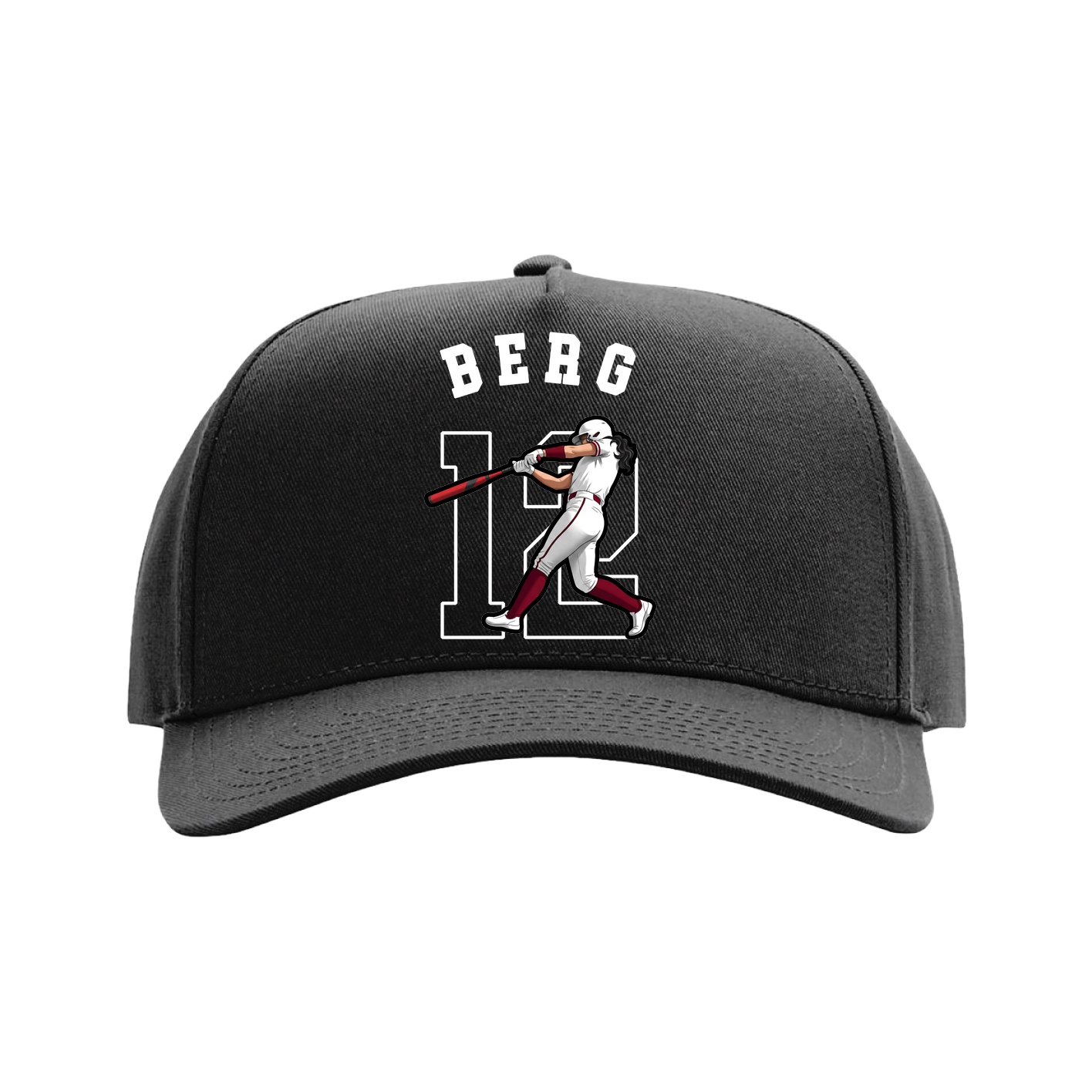 Full Fabric Five-Panel Champ Cap