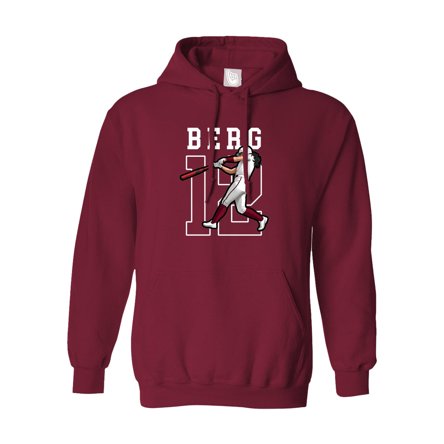 Hoodie — Shirsey in Cardinal