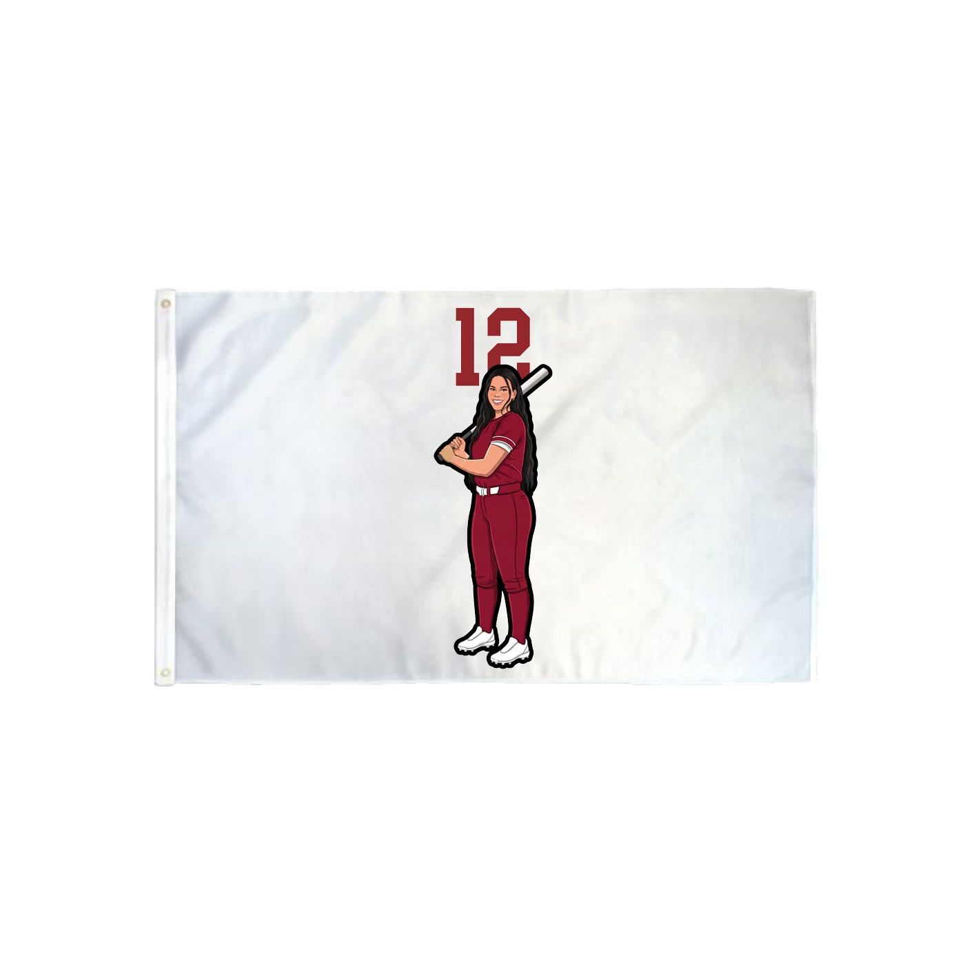 3x5 Flag — Number Top in Classic