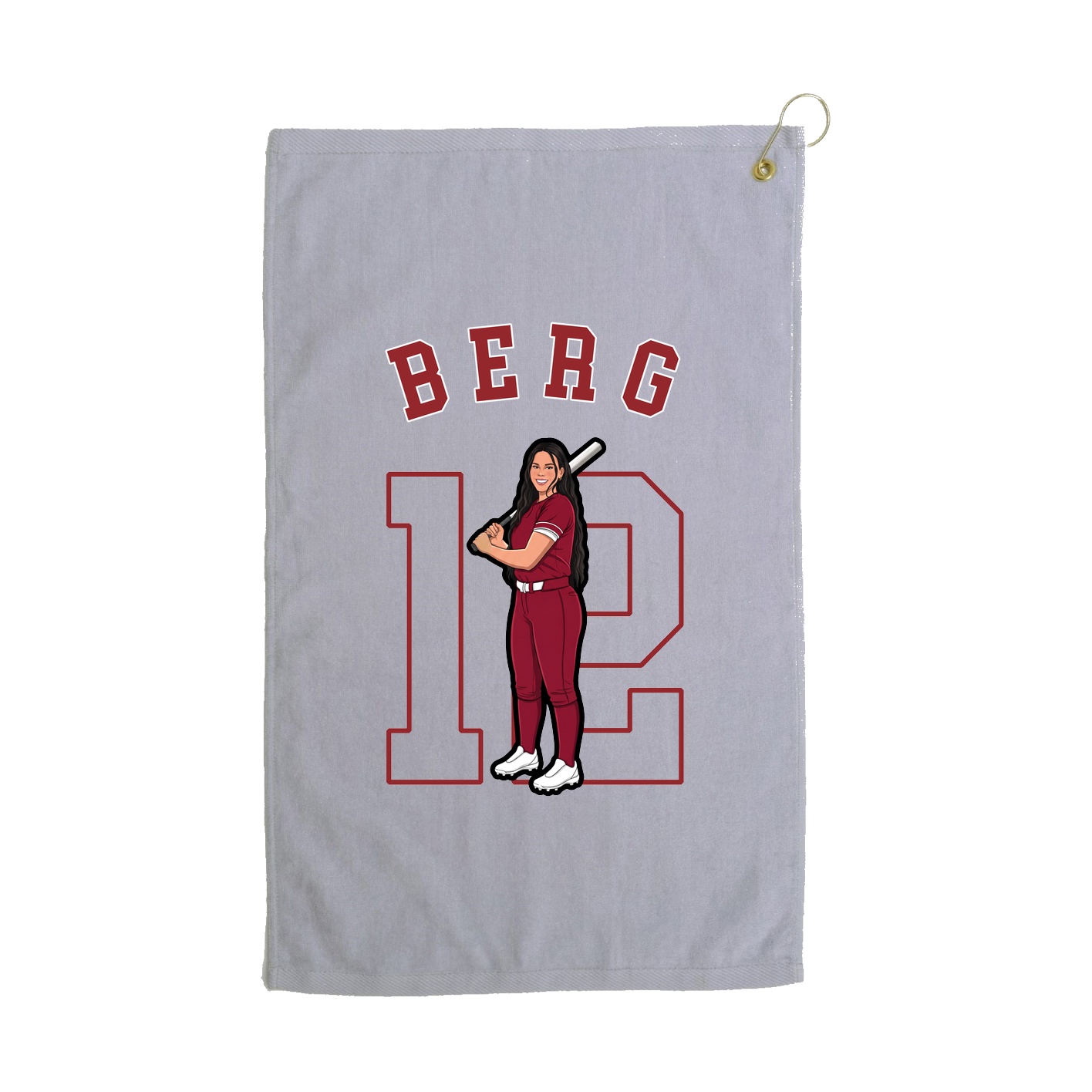 Golf Towel — Shirsey Arch in Grey