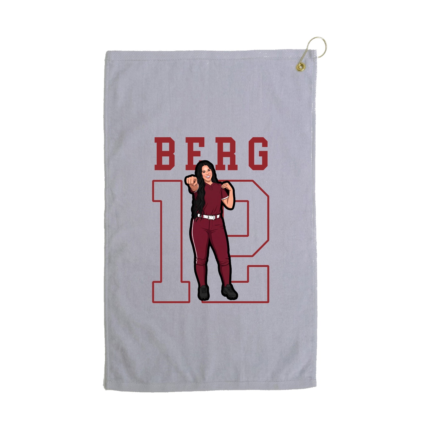 Terry Velour Golf Towel