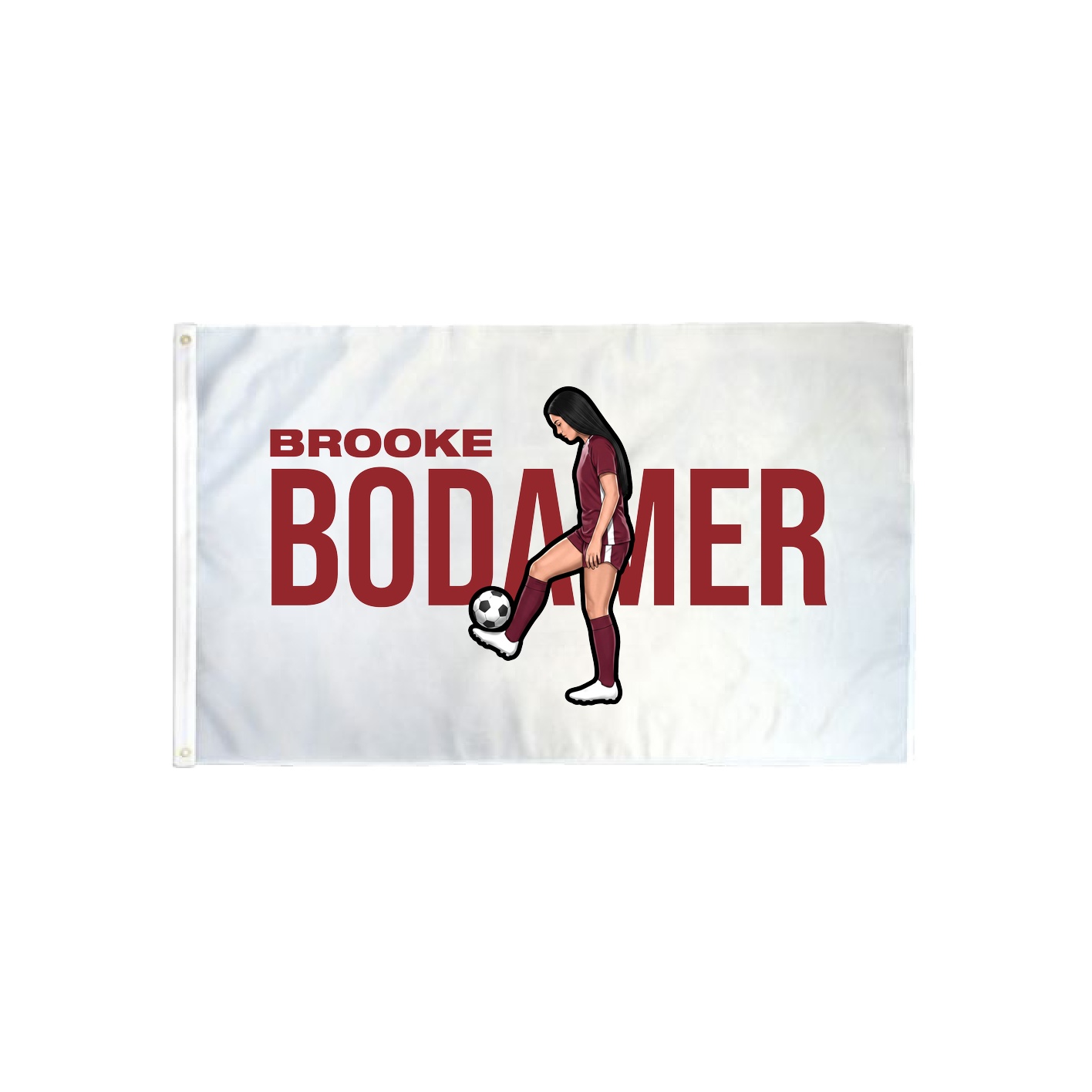 3x5 Flag — Player Name in Classic