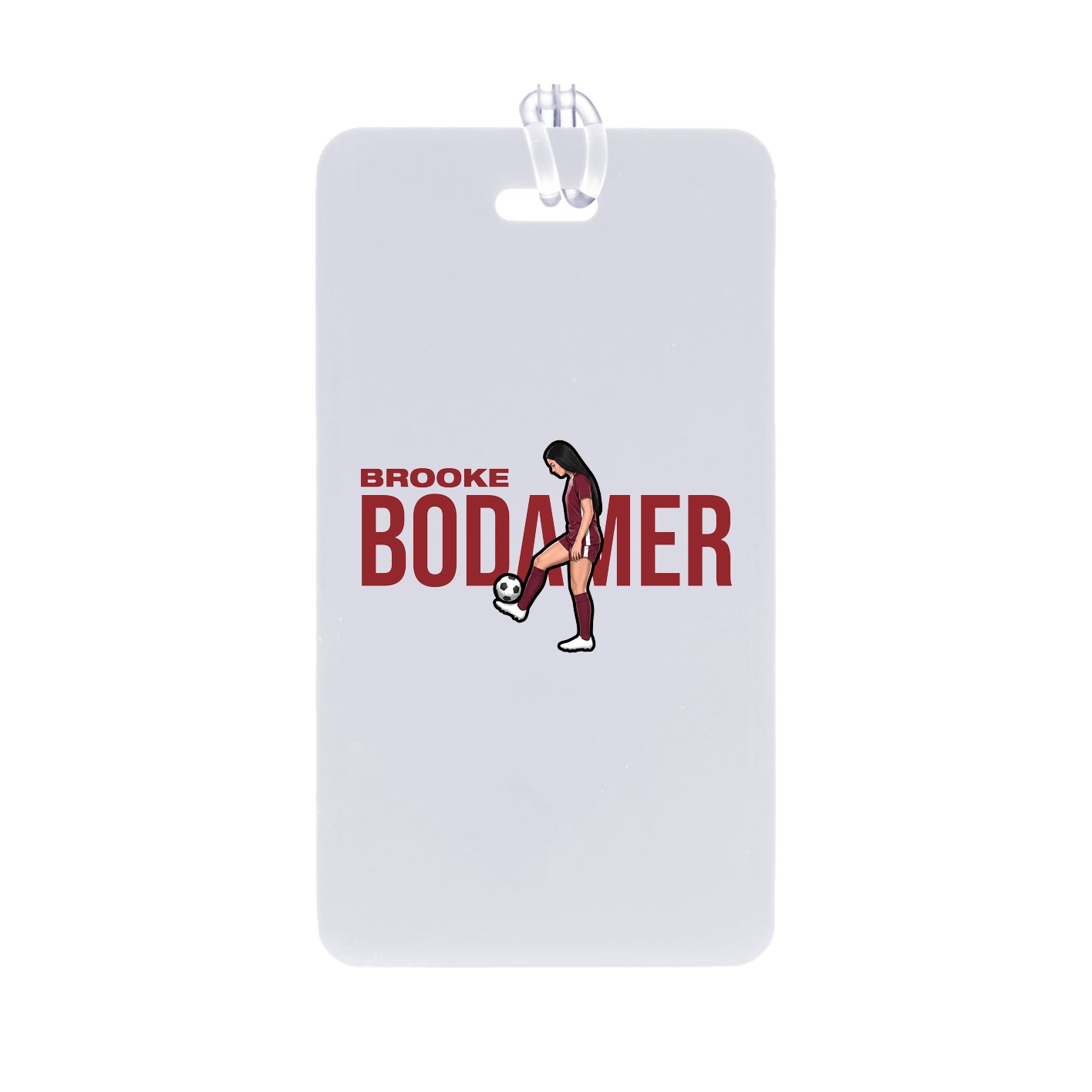 Bag Tag — Player Name in Classic