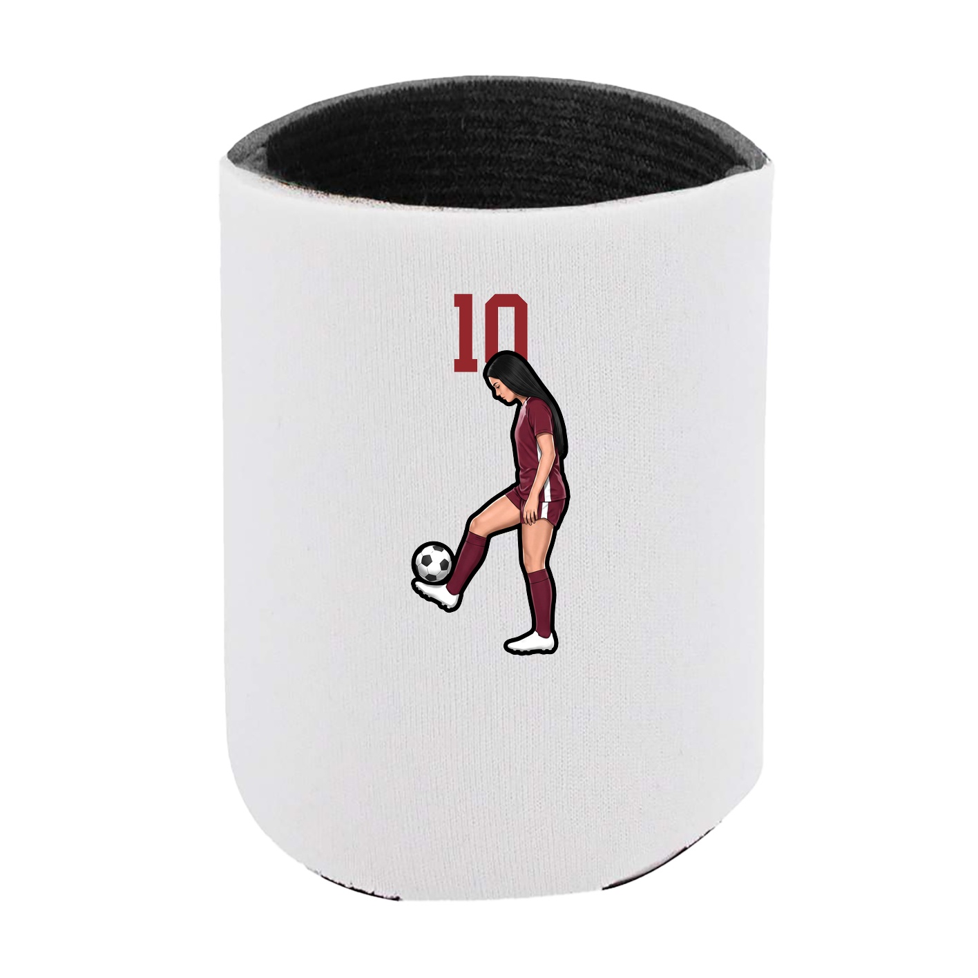 Can Holder — Number Top in White