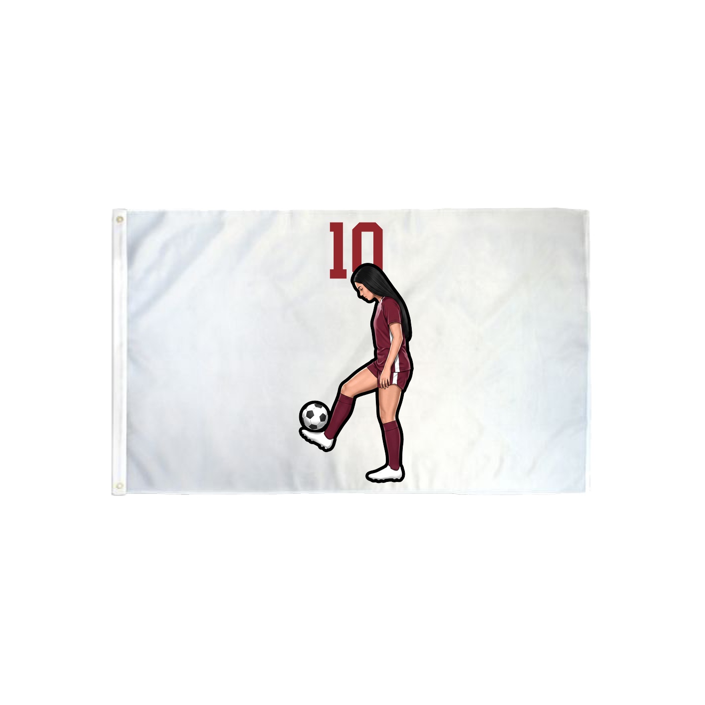 3x5 Flag — Number Top in Classic