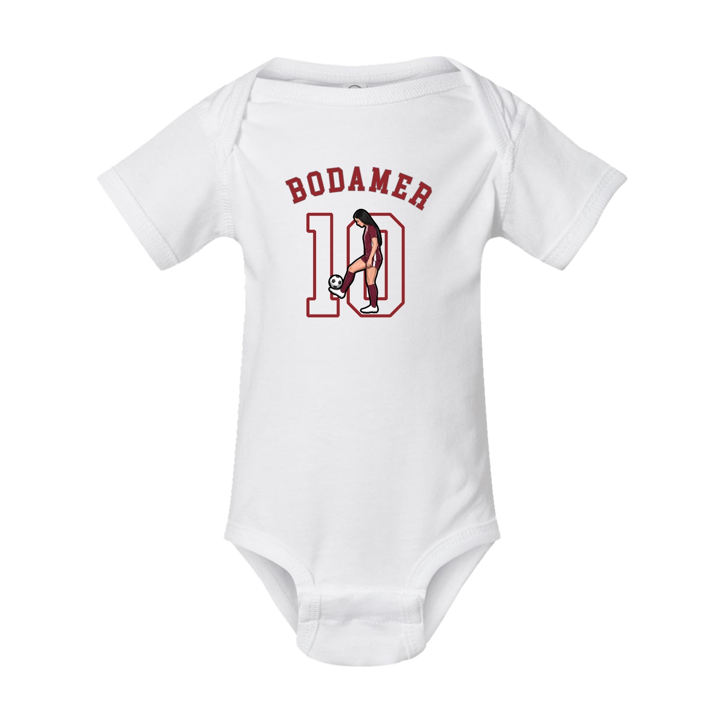 Baby Onesie — Shirsey Arch in White
