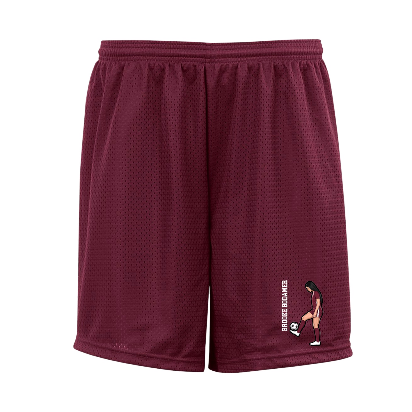 Shorts — Name Vertical in Cardinal