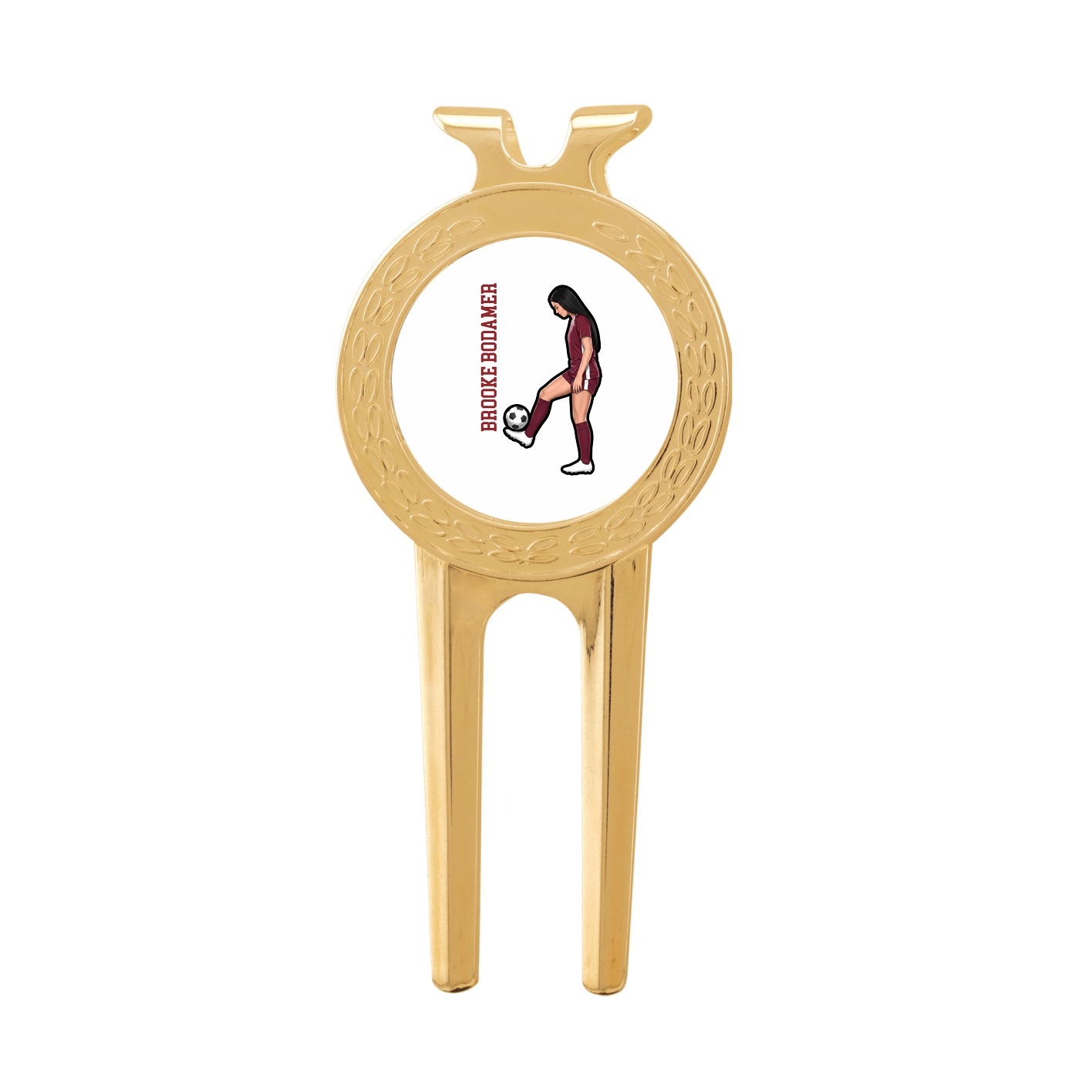 Divot Tool with Ball Marker — Name Vertical in Classic