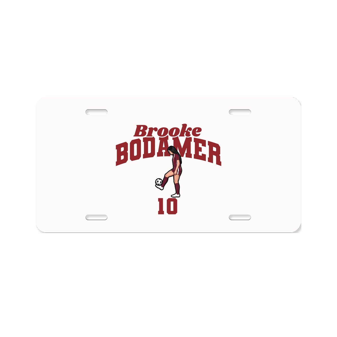 License Plate — Signature Arch in Classic