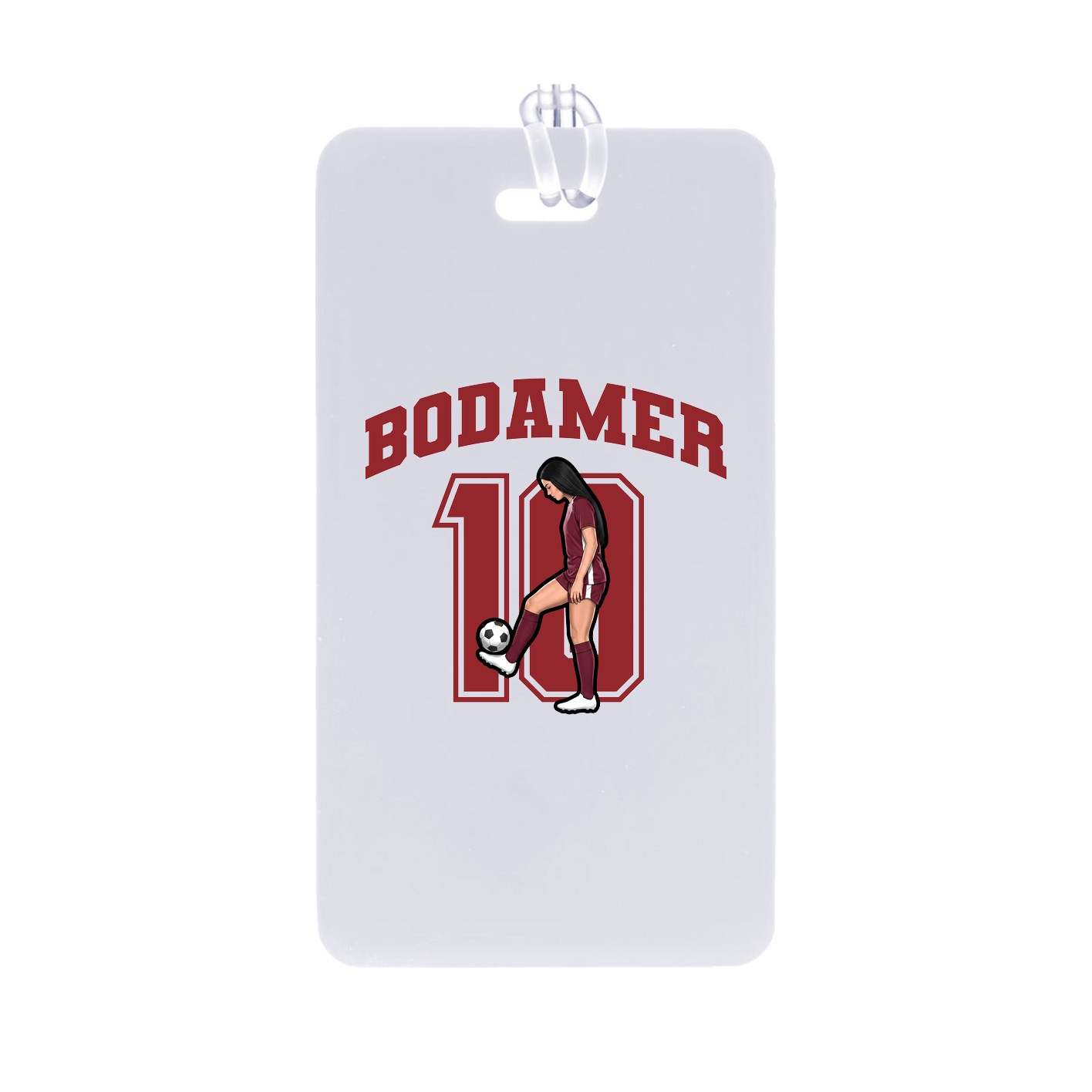 Bag Tag — Number in Classic