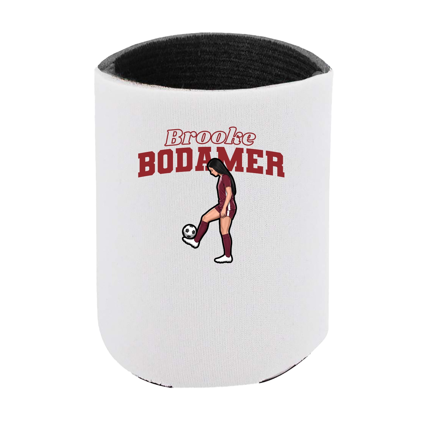 Can Holder — Name Arch in White